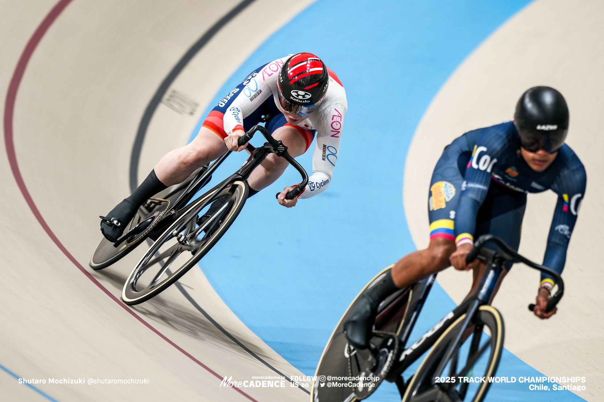 ステファニー・クアドラードフロレス,STEFANY LORENA CUADRADO FLOREZ,仲澤春香, Nakazawa Haruka,女子スプリント, WOMEN'S Sprint,2025世界選手権トラック サンティアゴ, 2025 UCI CYCLING WORLD CHAMPIONSHIPS TRACK