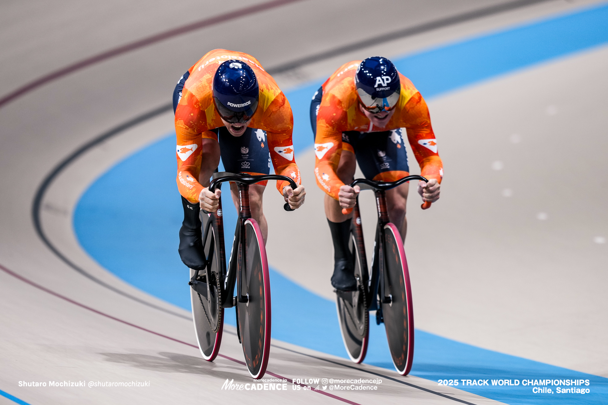 ハリー・ラブレイセン,Harrie Lavreysen,ロイ・バンデンバーグ,Roy van den Berg,男子チームスプリント, Men'sTeam Sprint, 2025世界選手権トラック サンティアゴ, 2025 UCI CYCLING WORLD CHAMPIONSHIPS TRACK