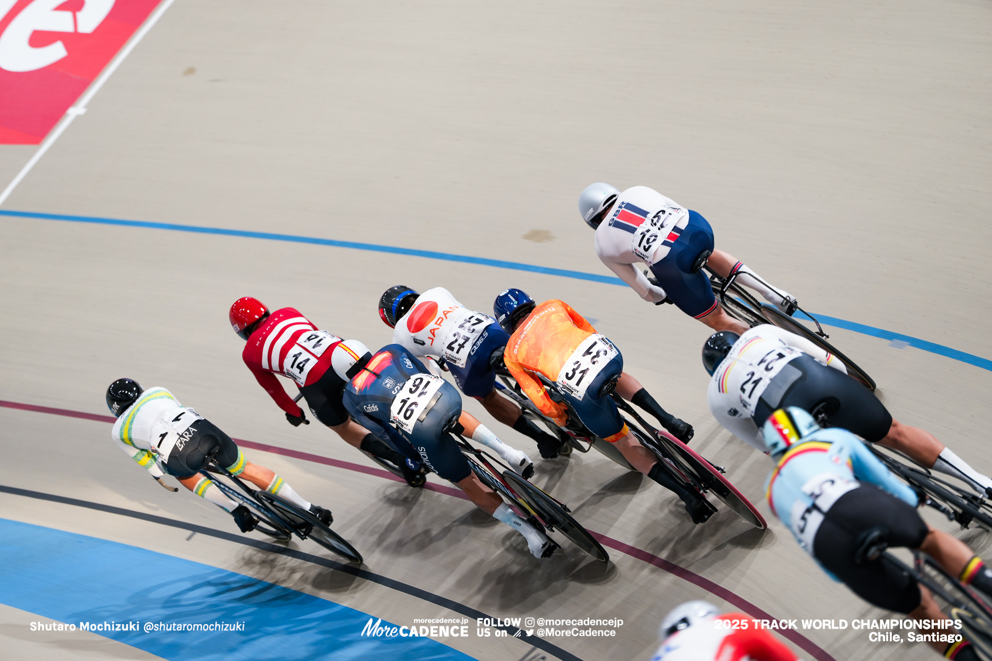 男子オムニアム, MEN'S Omnium,2025世界選手権トラック サンティアゴ, 2025 UCI CYCLING WORLD CHAMPIONSHIPS TRACK