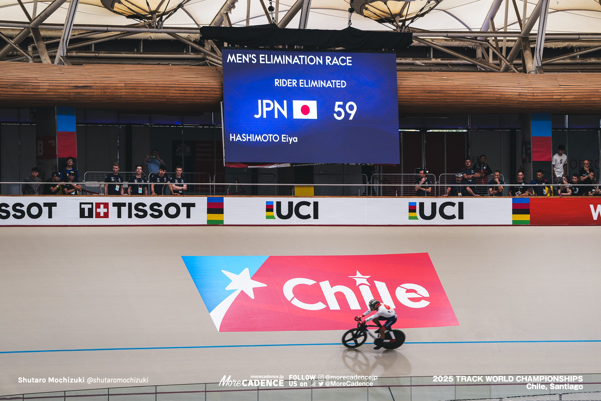 男子エリミネーション,MEN'S Elimination Race, 2025世界選手権トラック サンティアゴ, 2025 UCI CYCLING WORLD CHAMPIONSHIPS TRACK