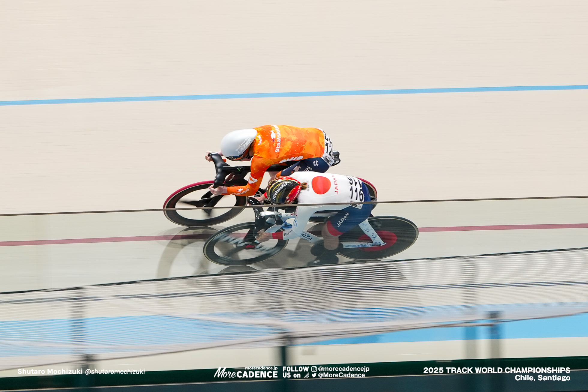 佐藤水菜, SATO MINA,ヘッティ・ファンデヴォウ,van de WOUW Hetty,女子スプリント, WOMEN'S Sprint,2025世界選手権トラック サンティアゴ, 2025 UCI CYCLING WORLD CHAMPIONSHIPS TRACK
