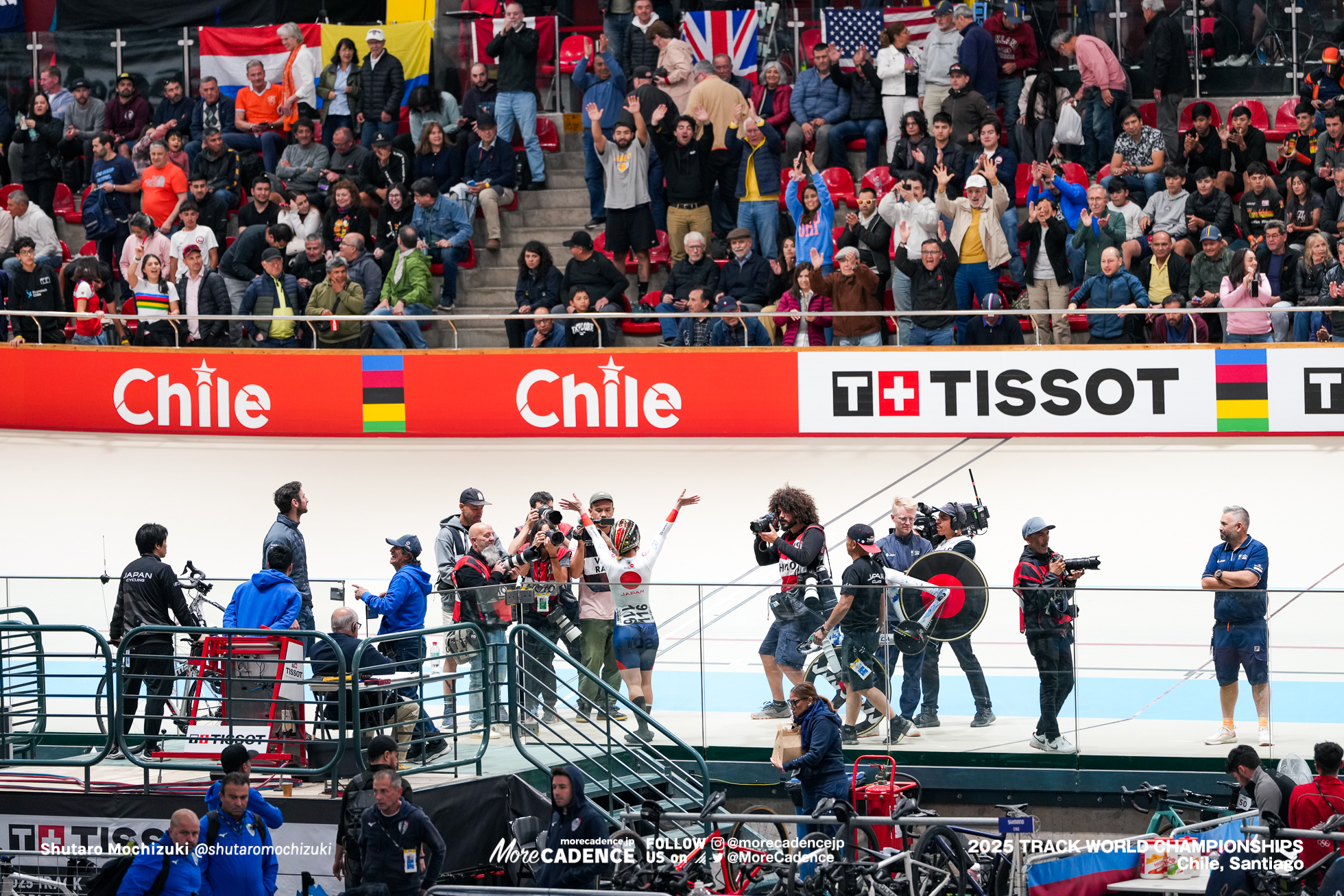 佐藤水菜, SATO MINA,ヘッティ・ファンデヴォウ,van de WOUW Hetty,女子スプリント, WOMEN'S Sprint,2025世界選手権トラック サンティアゴ, 2025 UCI CYCLING WORLD CHAMPIONSHIPS TRACK