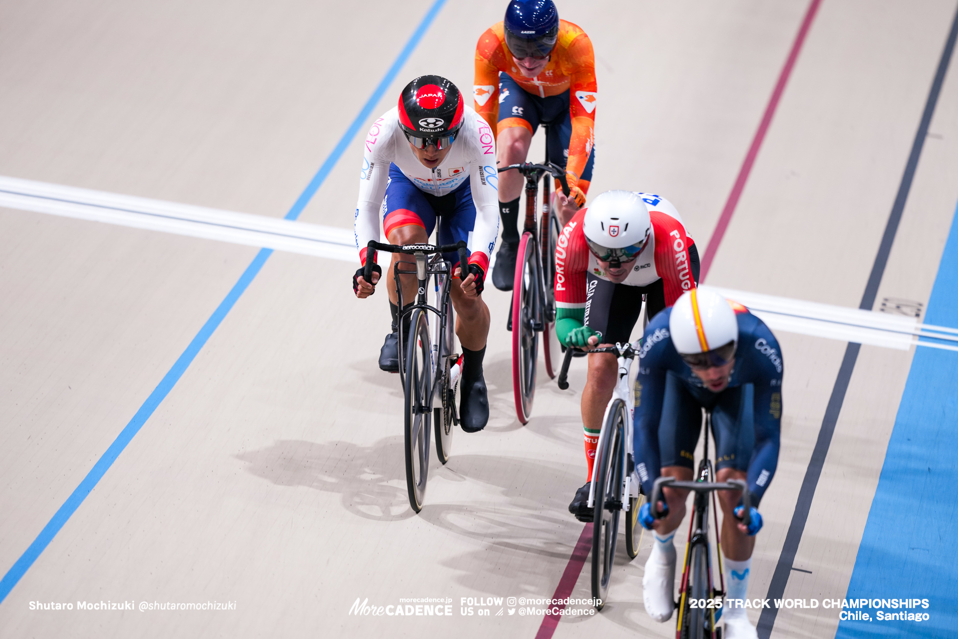 男子オムニアム, MEN'S Omnium,2025世界選手権トラック サンティアゴ, 2025 UCI CYCLING WORLD CHAMPIONSHIPS TRACK