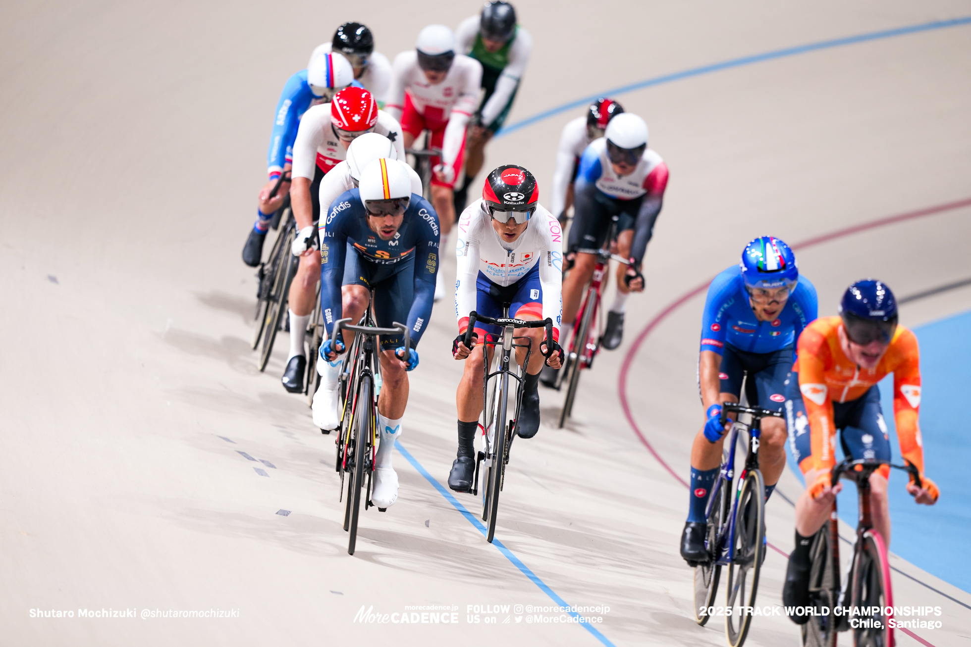 男子オムニアム, MEN'S Omnium,2025世界選手権トラック サンティアゴ, 2025 UCI CYCLING WORLD CHAMPIONSHIPS TRACK