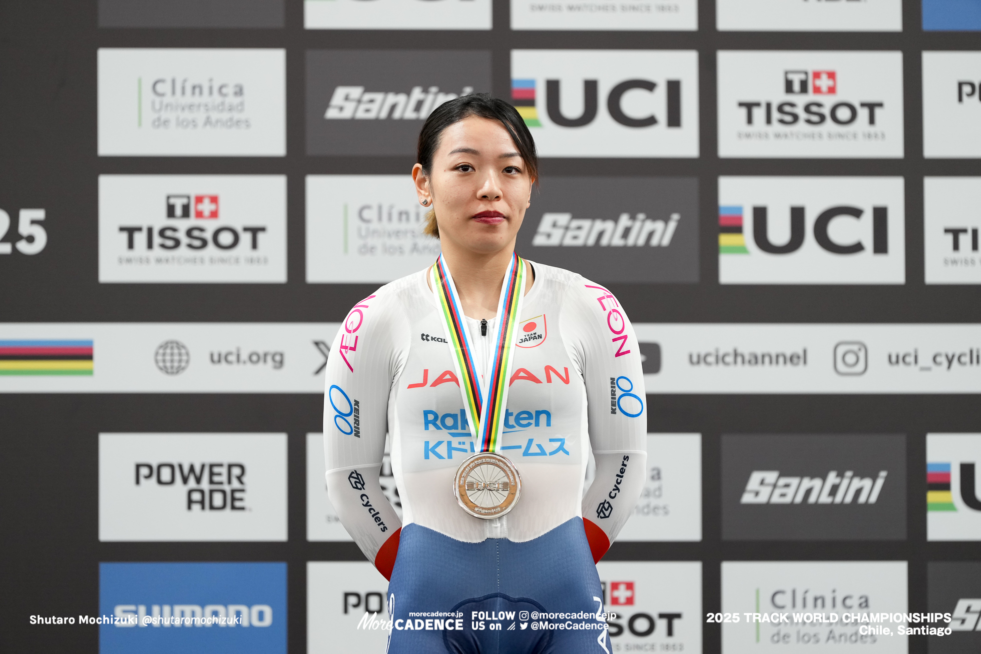 佐藤水菜, SATO MINA,女子スプリント, WOMEN'S Sprint,2025世界選手権トラック サンティアゴ, 2025 UCI CYCLING WORLD CHAMPIONSHIPS TRACK