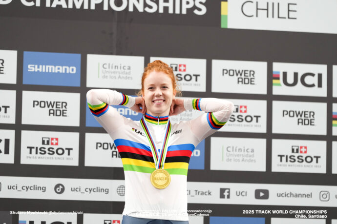 ヘッティ・ファンデヴォウ,van de WOUW Hetty,女子スプリント, WOMEN'S Sprint,2025世界選手権トラック サンティアゴ, 2025 UCI CYCLING WORLD CHAMPIONSHIPS TRACK