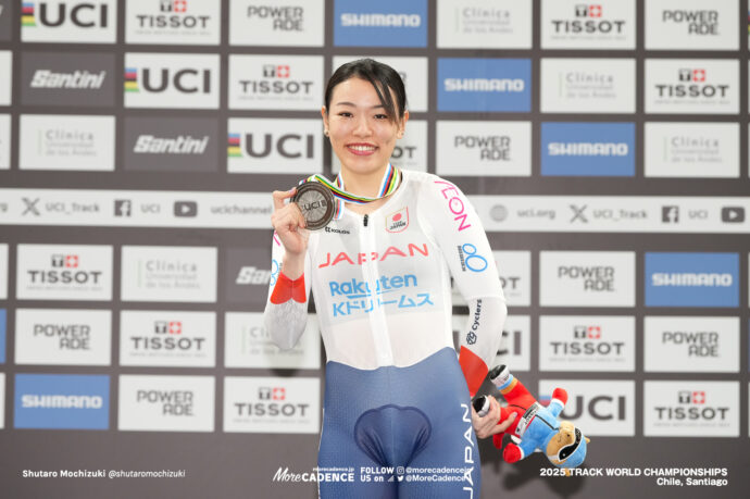 佐藤水菜, SATO MINA,女子スプリント, WOMEN'S Sprint,2025世界選手権トラック サンティアゴ, 2025 UCI CYCLING WORLD CHAMPIONSHIPS TRACK