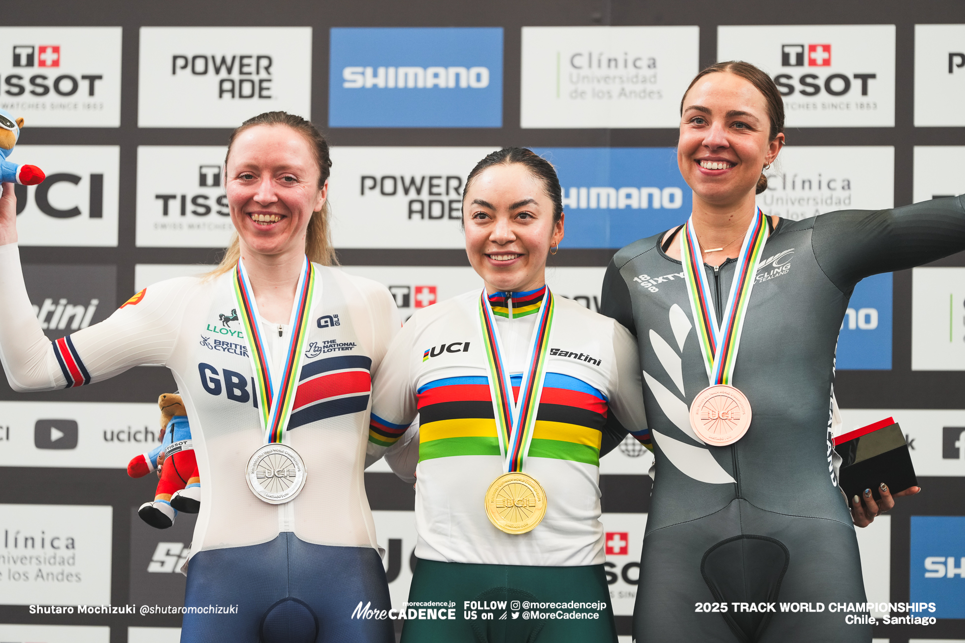 女子ポイントレース, WOMEN'S Points Race, 2025世界選手権トラック サンティアゴ, 2025 UCI CYCLING WORLD CHAMPIONSHIPS TRACK