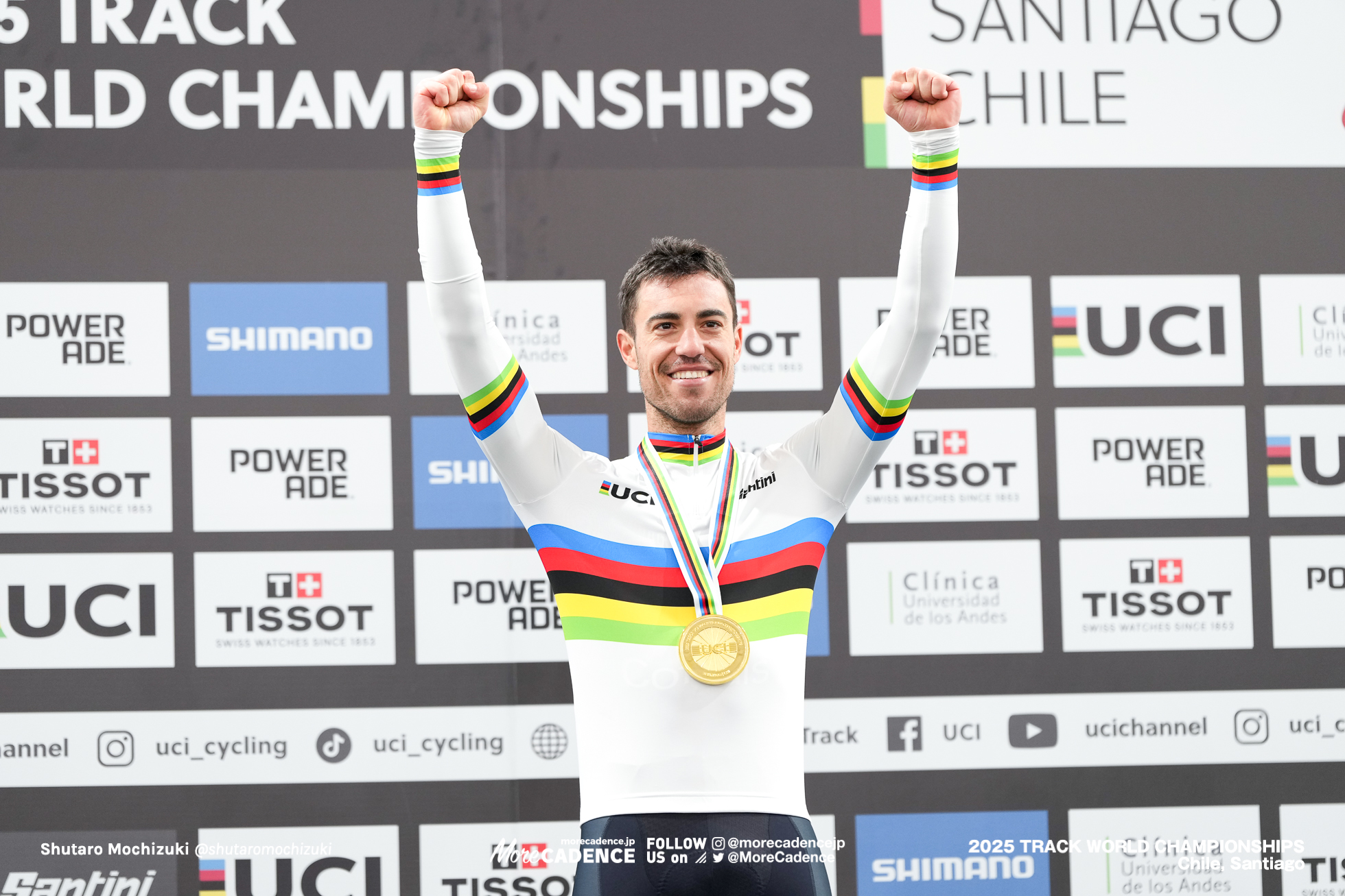 男子オムニアム, MEN'S Omnium,2025世界選手権トラック サンティアゴ, 2025 UCI CYCLING WORLD CHAMPIONSHIPS TRACK
