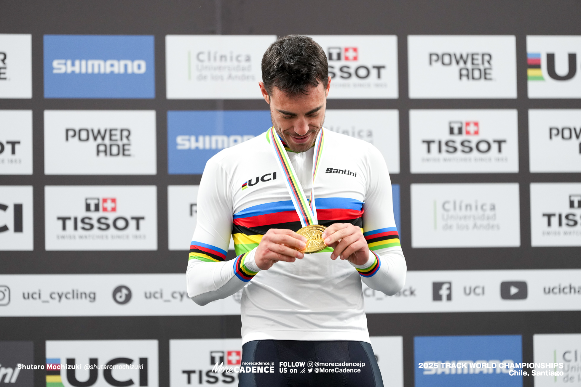 男子オムニアム, MEN'S Omnium,2025世界選手権トラック サンティアゴ, 2025 UCI CYCLING WORLD CHAMPIONSHIPS TRACK