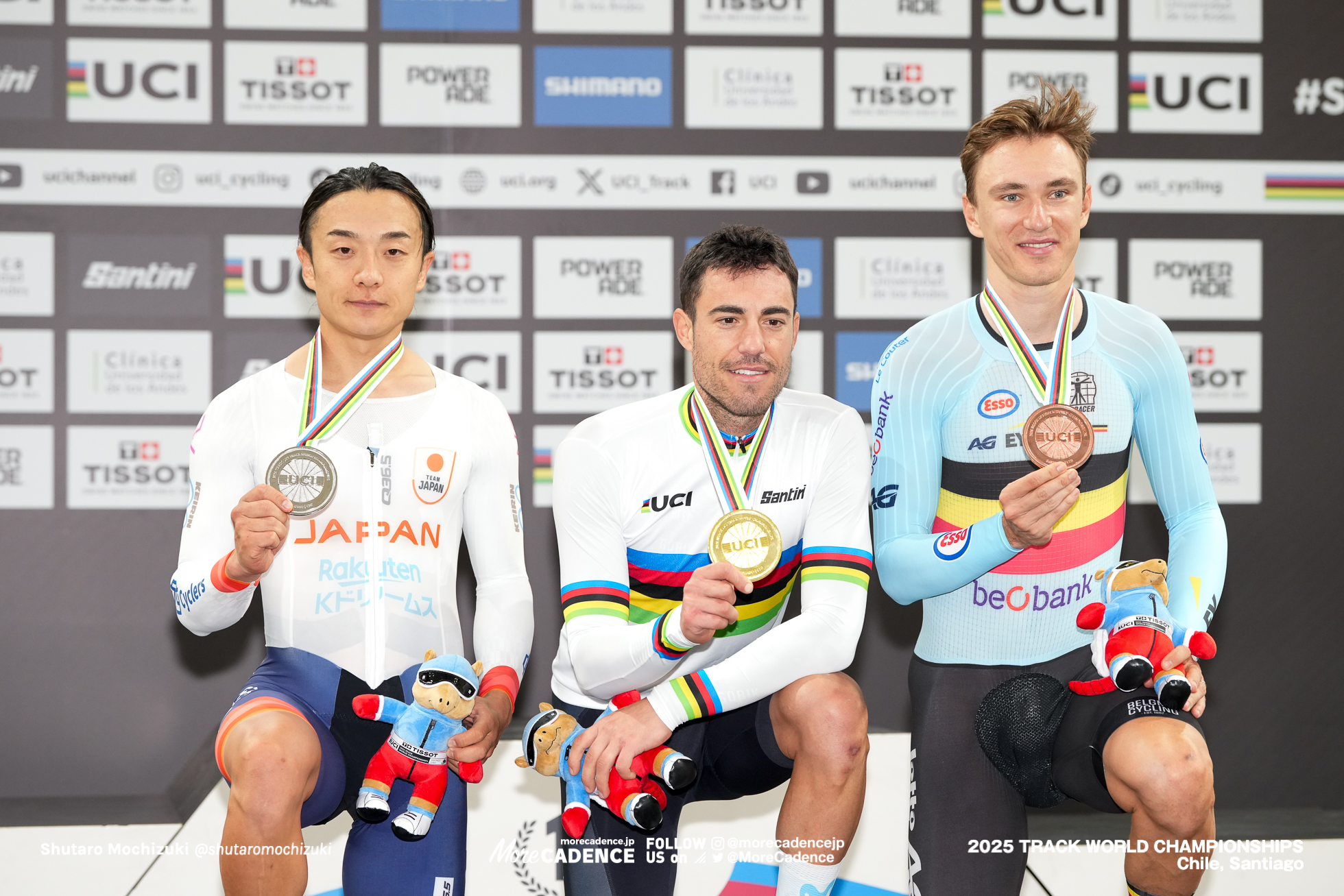 男子オムニアム, MEN'S Omnium,2025世界選手権トラック サンティアゴ, 2025 UCI CYCLING WORLD CHAMPIONSHIPS TRACK