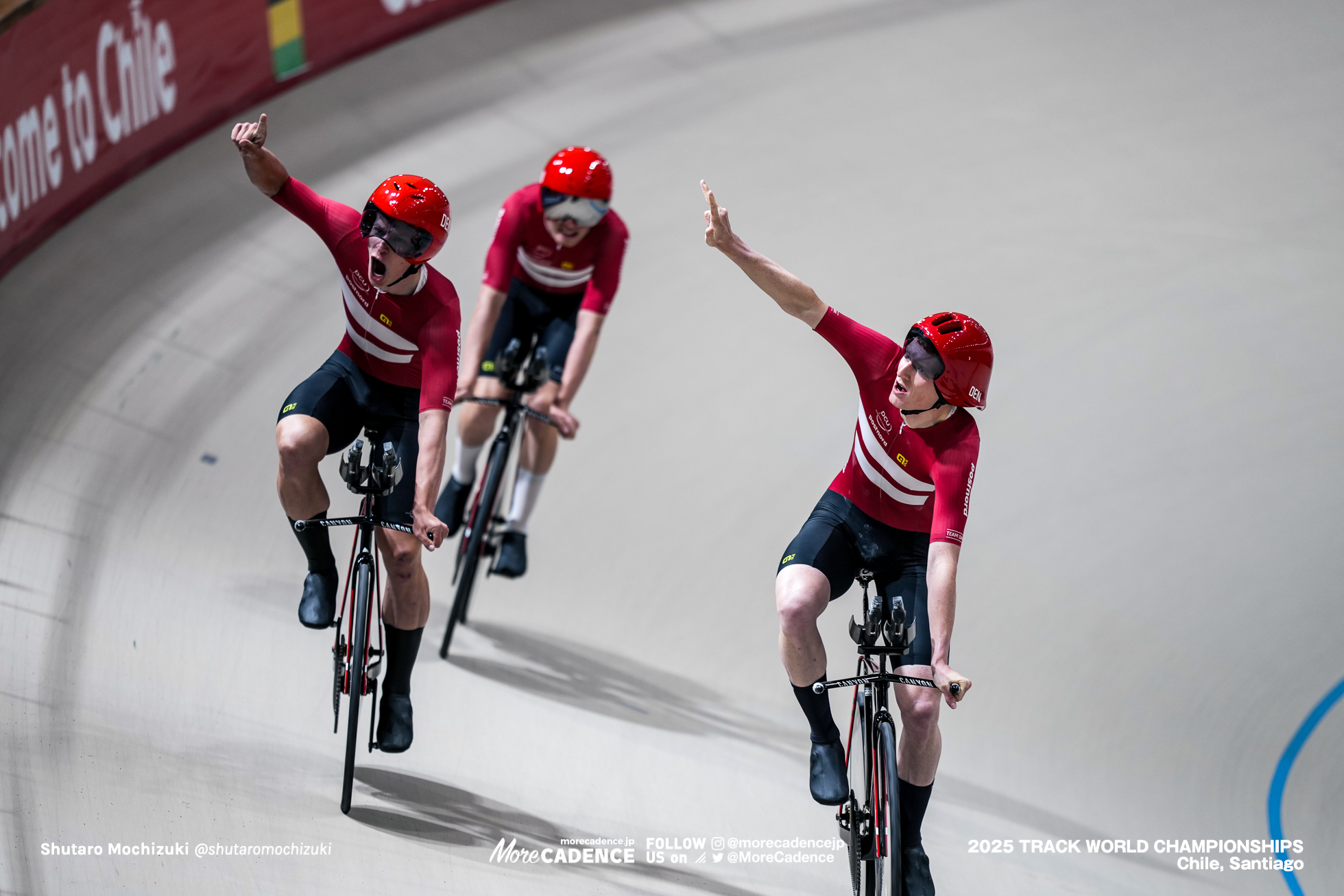 男子チームパシュート, MEN'S Team Pursuit,2025世界選手権トラック サンティアゴ, 2025 UCI CYCLING WORLD CHAMPIONSHIPS TRACK