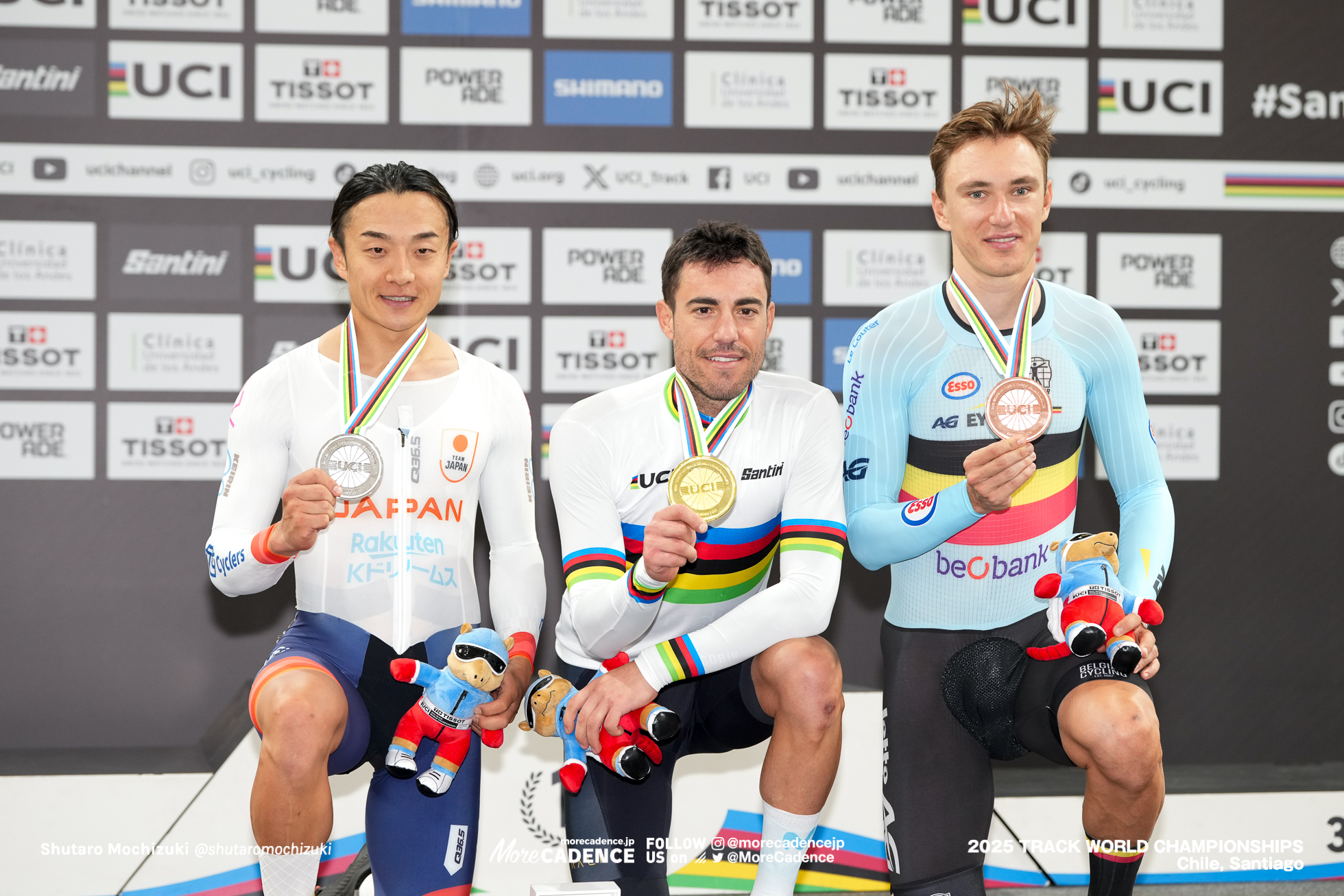 男子オムニアム, MEN'S Omnium,2025世界選手権トラック サンティアゴ, 2025 UCI CYCLING WORLD CHAMPIONSHIPS TRACK