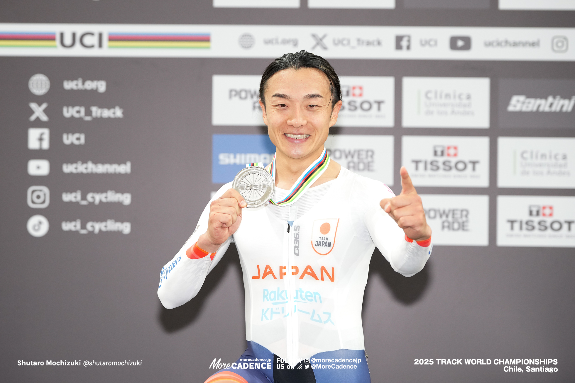 男子オムニアム, MEN'S Omnium,2025世界選手権トラック サンティアゴ, 2025 UCI CYCLING WORLD CHAMPIONSHIPS TRACK