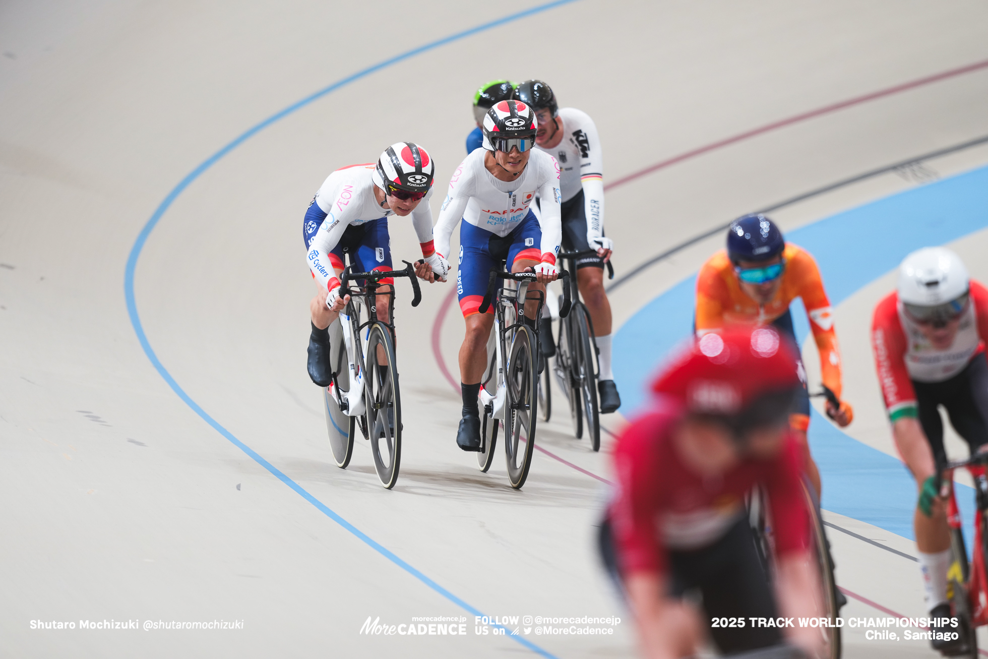 男子マディソン, MEN'S Madison,2025世界選手権トラック サンティアゴ, 2025 UCI CYCLING WORLD CHAMPIONSHIPS TRACK