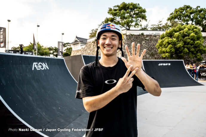 中村輪夢, フリースタイル・パーク, 第9回全日本BMXフリースタイル選手権