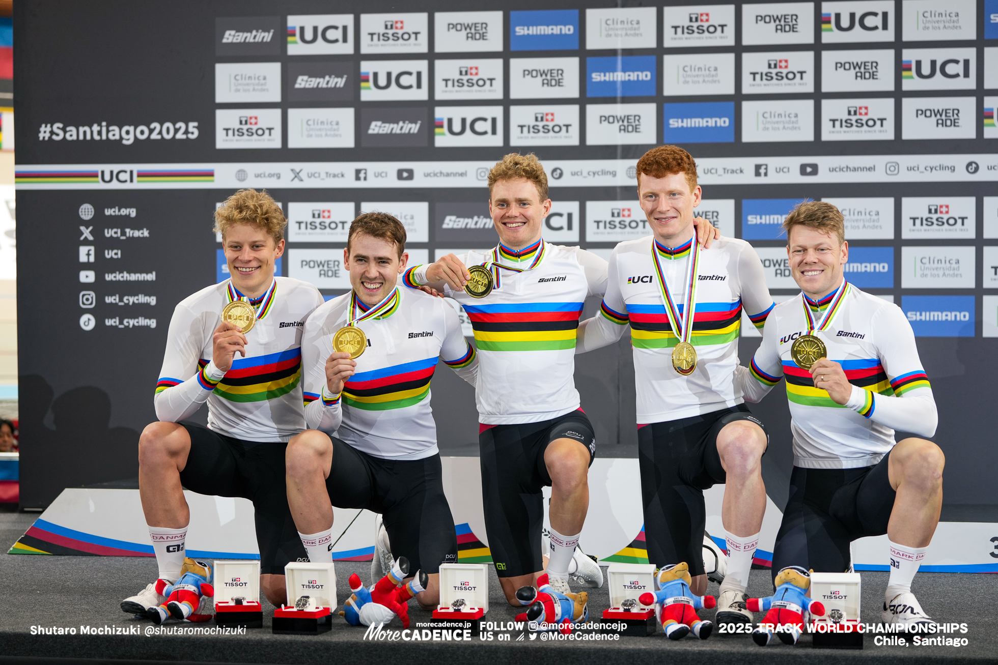 男子チームパシュート, MEN'S Team Pursuit,2025世界選手権トラック サンティアゴ, 2025 UCI CYCLING WORLD CHAMPIONSHIPS TRACK