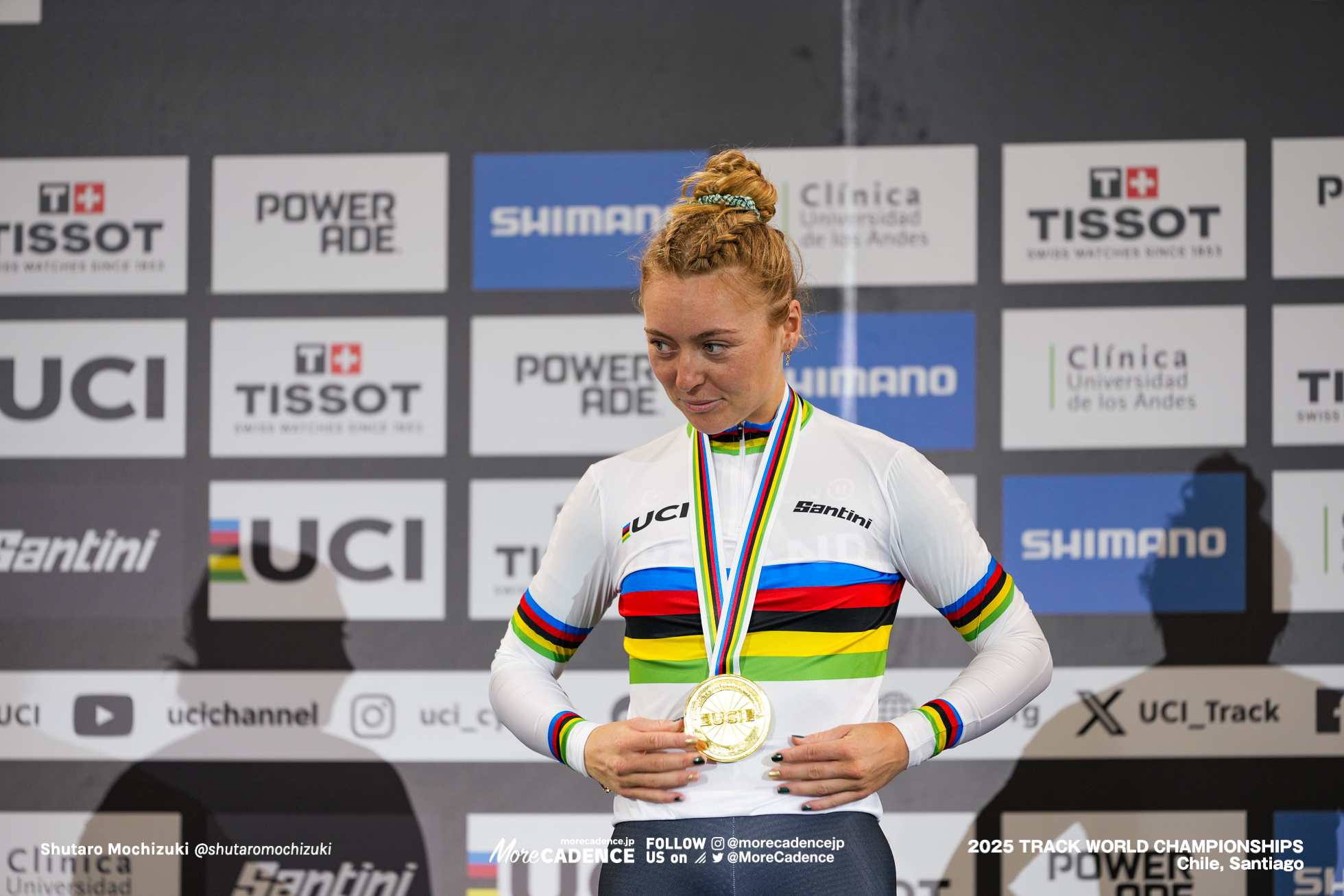 ララ・ギレスピー,Lara Gillespie,女子エリミネーション,WOMEN'S Elimination Race, 2025世界選手権トラック サンティアゴ, 2025 UCI CYCLING WORLD CHAMPIONSHIPS TRACK