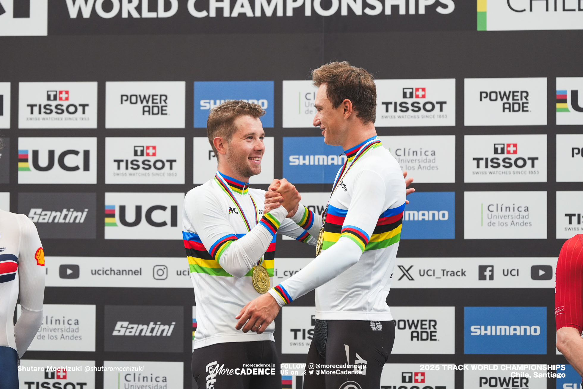 男子マディソン, MEN'S Madison,2025世界選手権トラック サンティアゴ, 2025 UCI CYCLING WORLD CHAMPIONSHIPS TRACK
