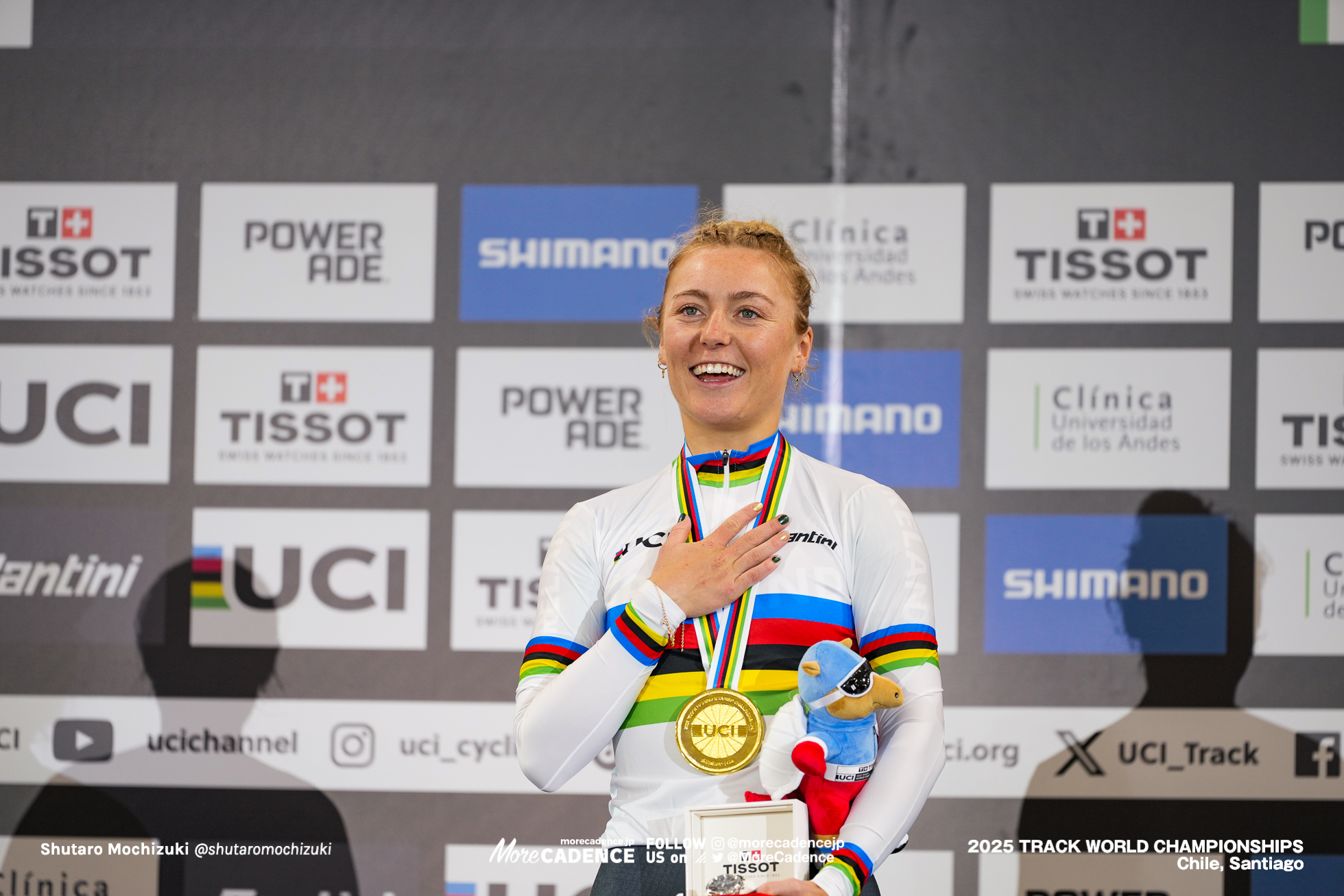 ララ・ギレスピー,Lara Gillespie,女子エリミネーション,WOMEN'S Elimination Race, 2025世界選手権トラック サンティアゴ, 2025 UCI CYCLING WORLD CHAMPIONSHIPS TRACK