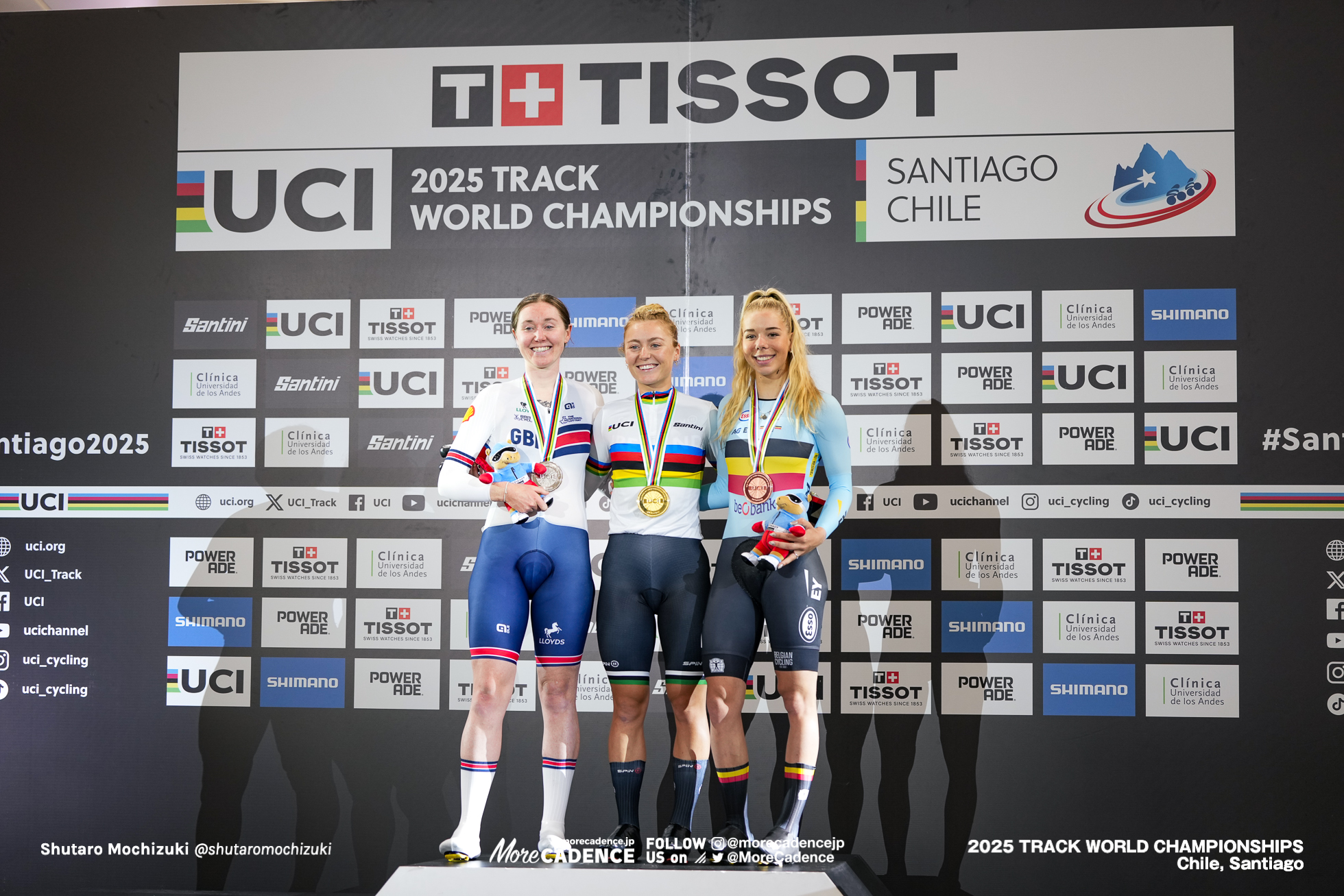 女子エリミネーション,WOMEN'S Elimination Race, 2025世界選手権トラック サンティアゴ, 2025 UCI CYCLING WORLD CHAMPIONSHIPS TRACK