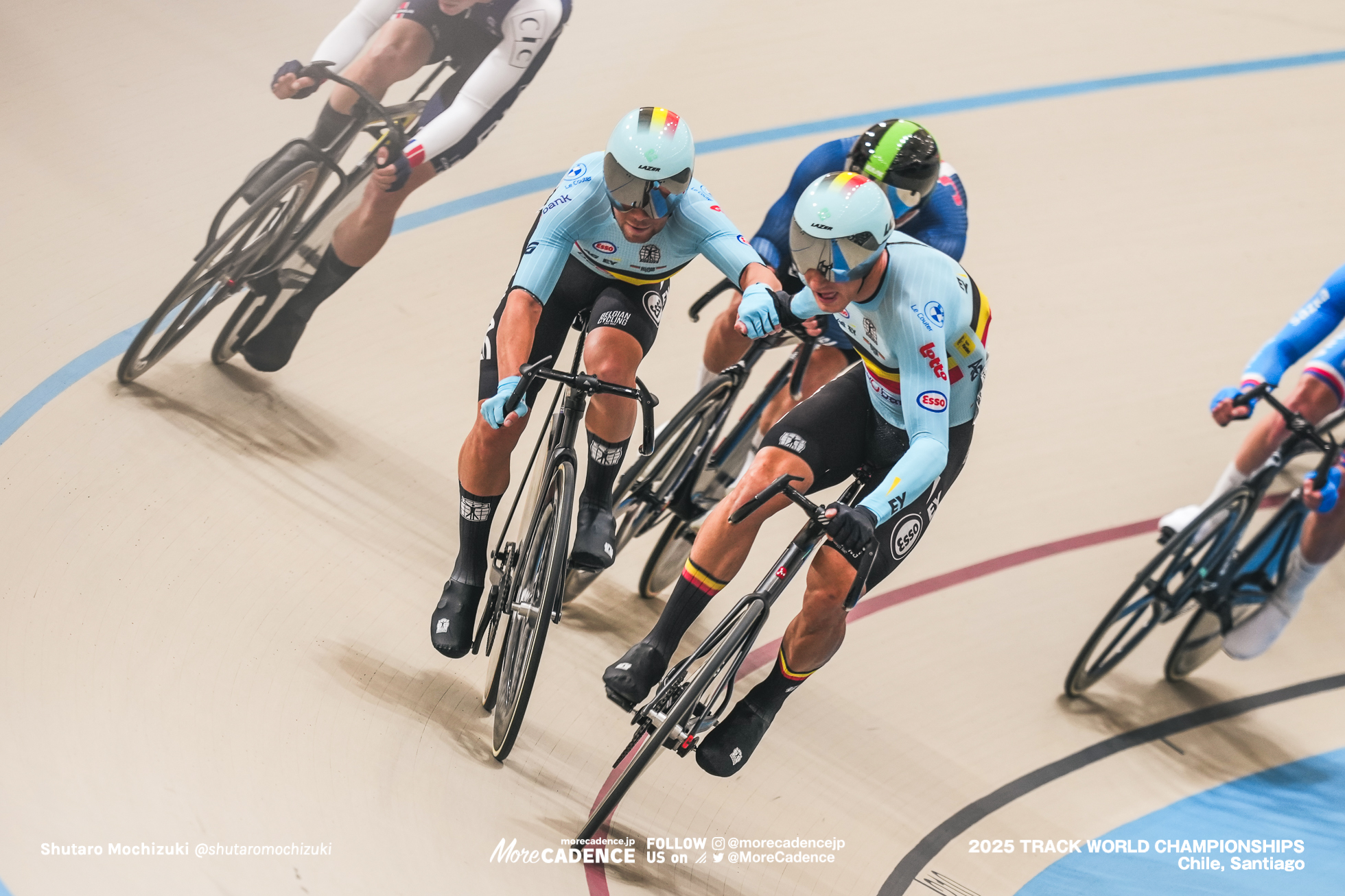 男子マディソン, MEN'S Madison,2025世界選手権トラック サンティアゴ, 2025 UCI CYCLING WORLD CHAMPIONSHIPS TRACK