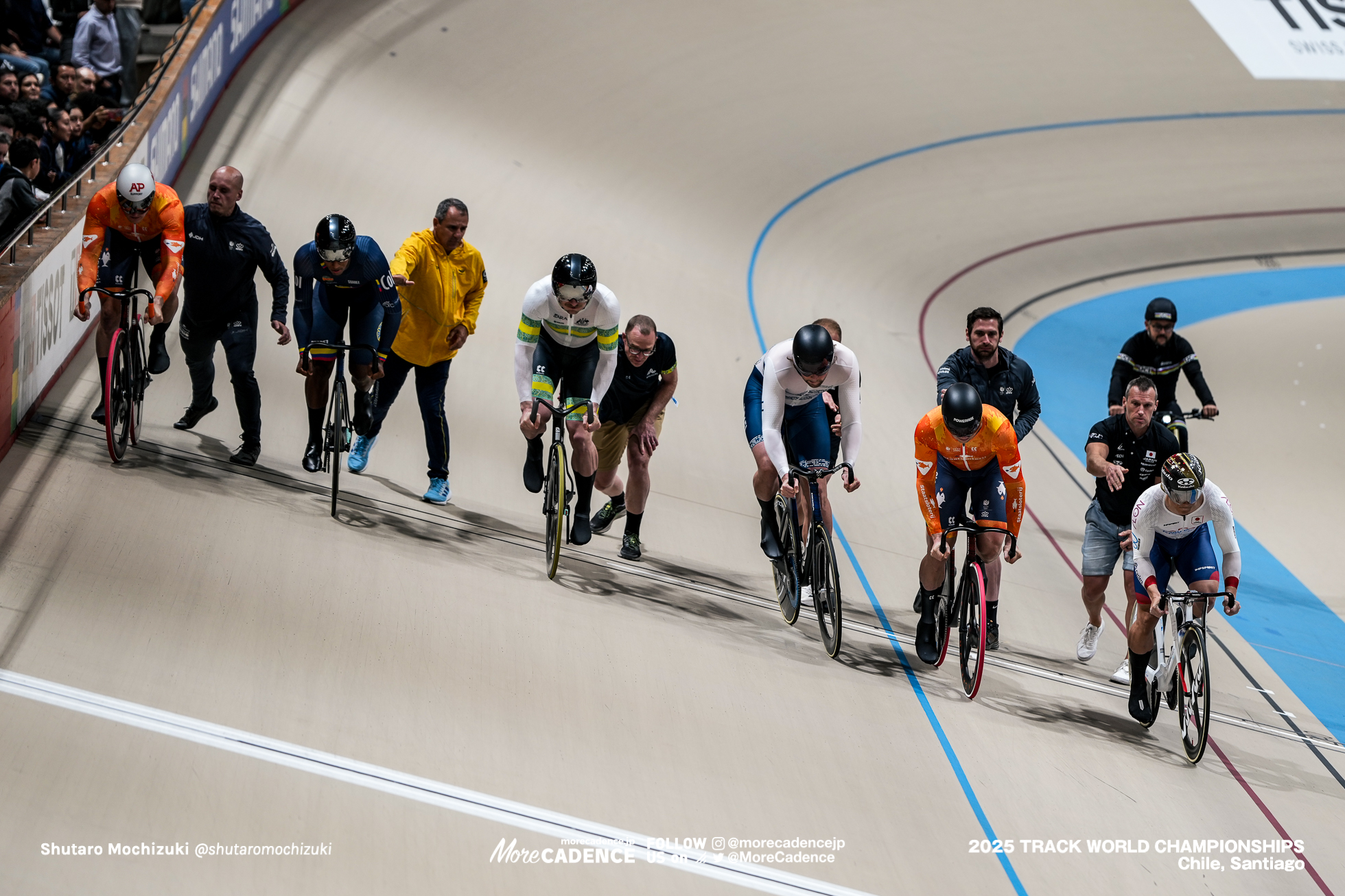 男子ケイリン, MEN'S KEIRIN,2025世界選手権トラック サンティアゴ, 2025 UCI CYCLING WORLD CHAMPIONSHIPS TRACK