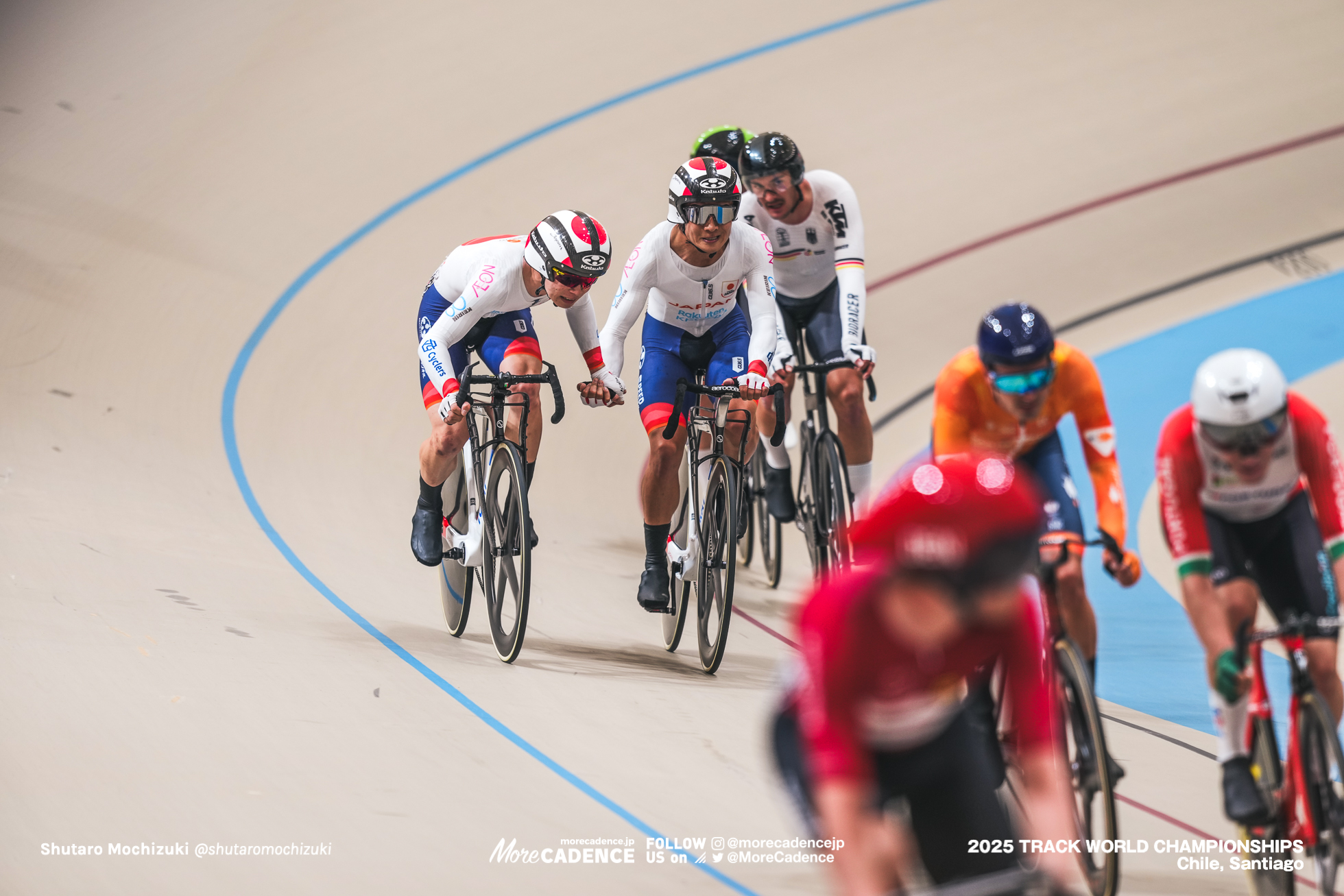 男子マディソン, MEN'S Madison,2025世界選手権トラック サンティアゴ, 2025 UCI CYCLING WORLD CHAMPIONSHIPS TRACK