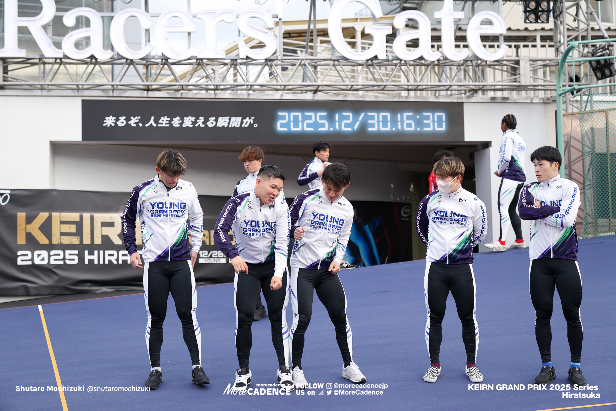 西田優大, 篠田幸希, 中石湊, 松崎広太, 阿部英斗, 栗山和樹, 黒瀬浩太郎, 梶原海斗, 森田一郎ヤンググランプリ2025, 前検, 平塚競輪場