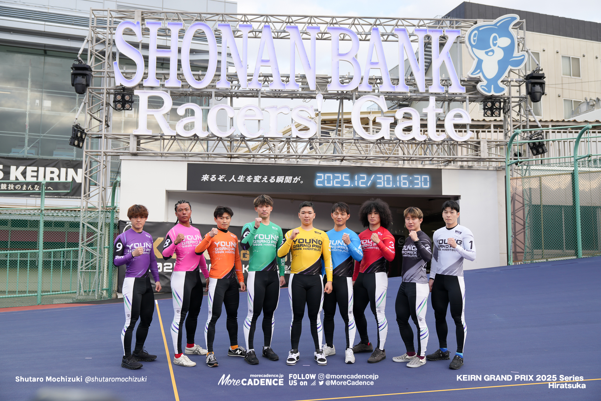 西田優大, 篠田幸希, 中石湊, 松崎広太, 阿部英斗, 栗山和樹, 黒瀬浩太郎, 梶原海斗, 森田一郎ヤンググランプリ2025, 前検, 平塚競輪場