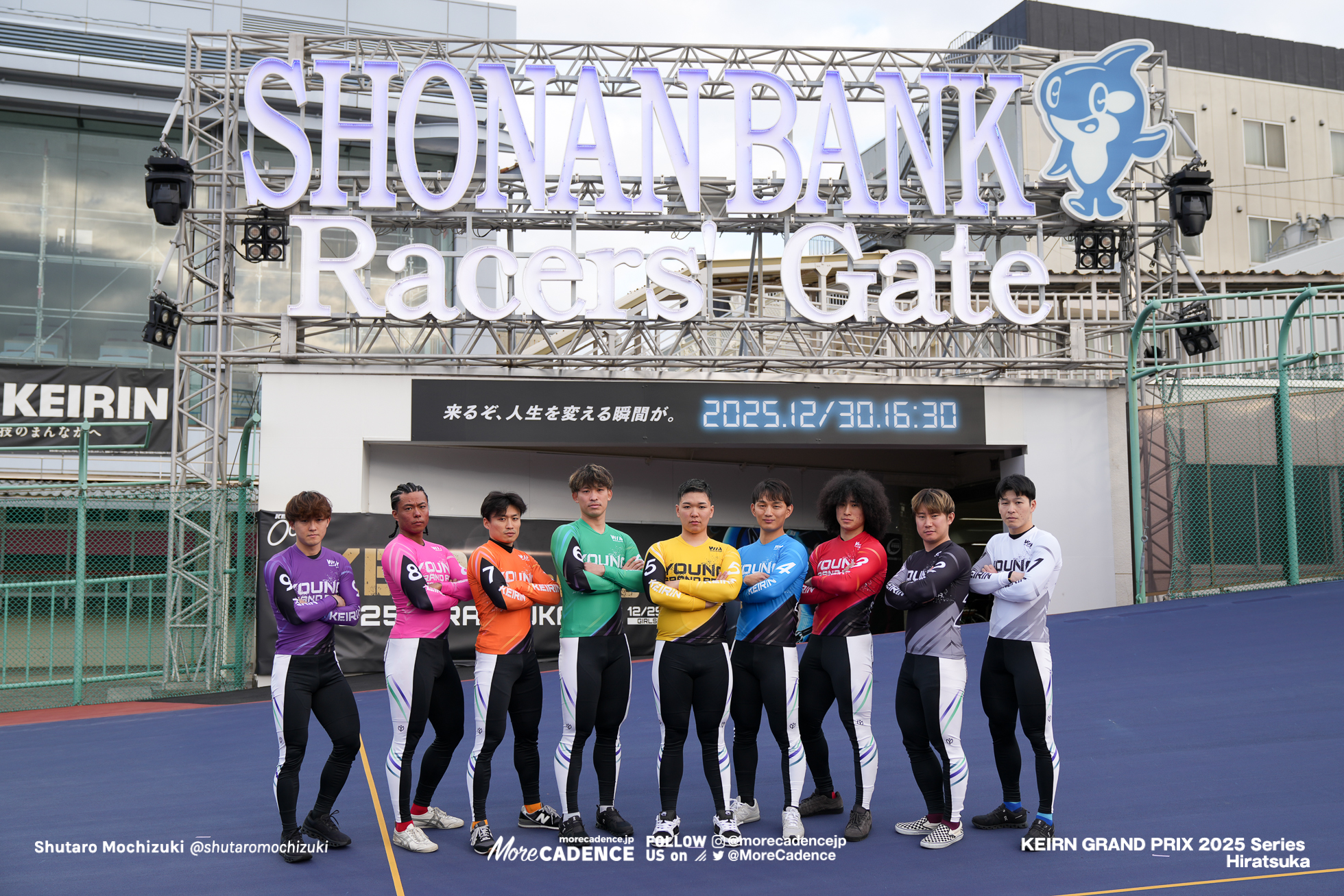 西田優大, 篠田幸希, 中石湊, 松崎広太, 阿部英斗, 栗山和樹, 黒瀬浩太郎, 梶原海斗, 森田一郎ヤンググランプリ2025, 前検, 平塚競輪場