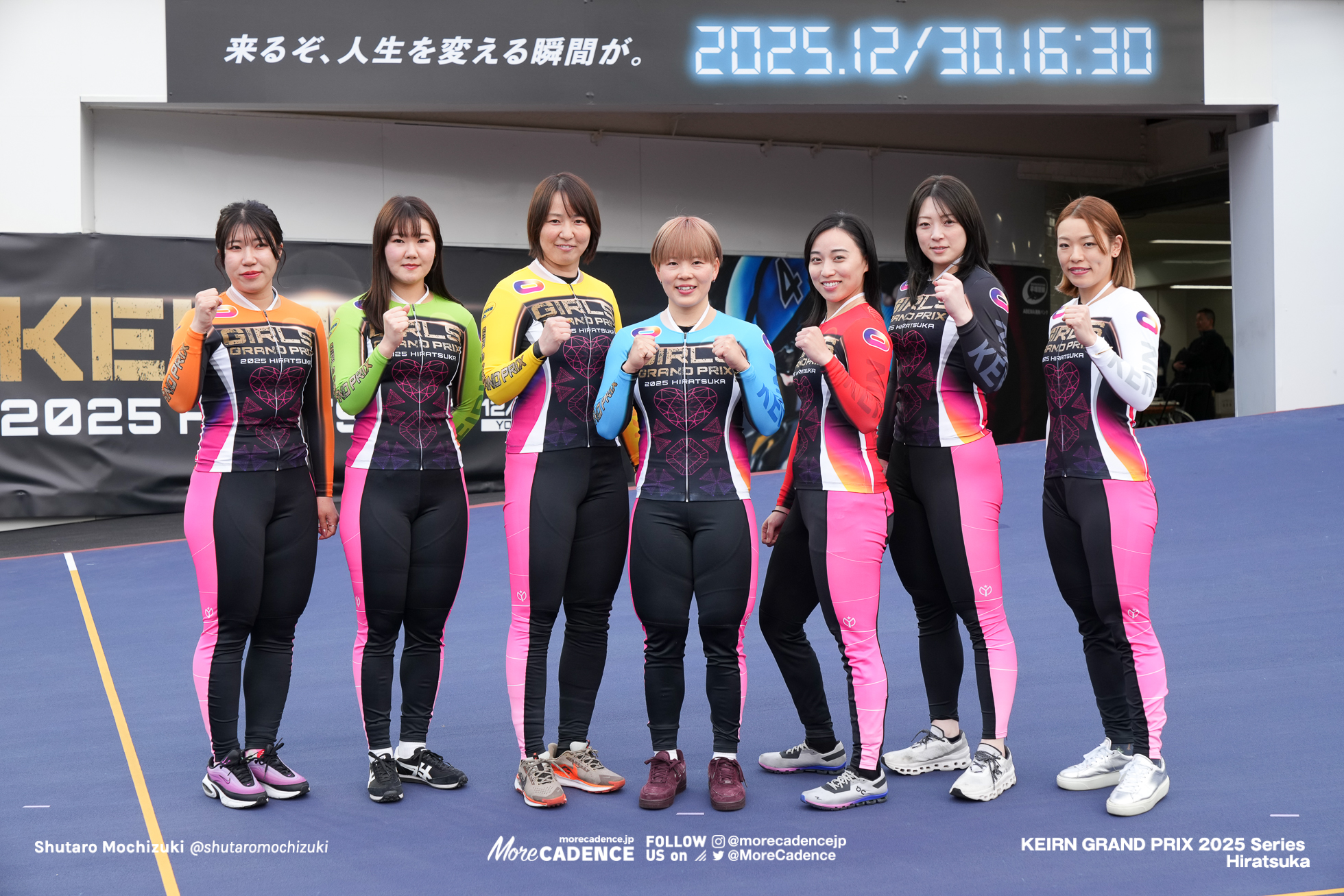 佐藤水菜, 児玉碧衣, 久米詩, 梅川風子, 尾崎睦, 坂口楓華, 山原さくら, ガールズグランプリ2025, 前検, 平塚競輪場