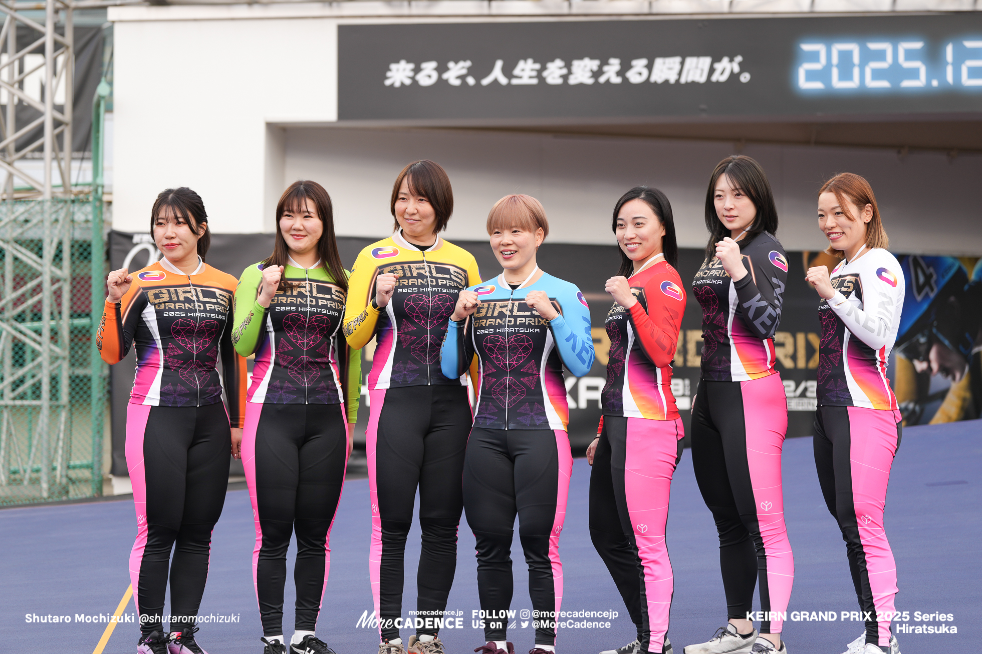 佐藤水菜, 児玉碧衣, 久米詩, 梅川風子, 尾崎睦, 坂口楓華, 山原さくら, ガールズグランプリ2025, 前検, 平塚競輪場