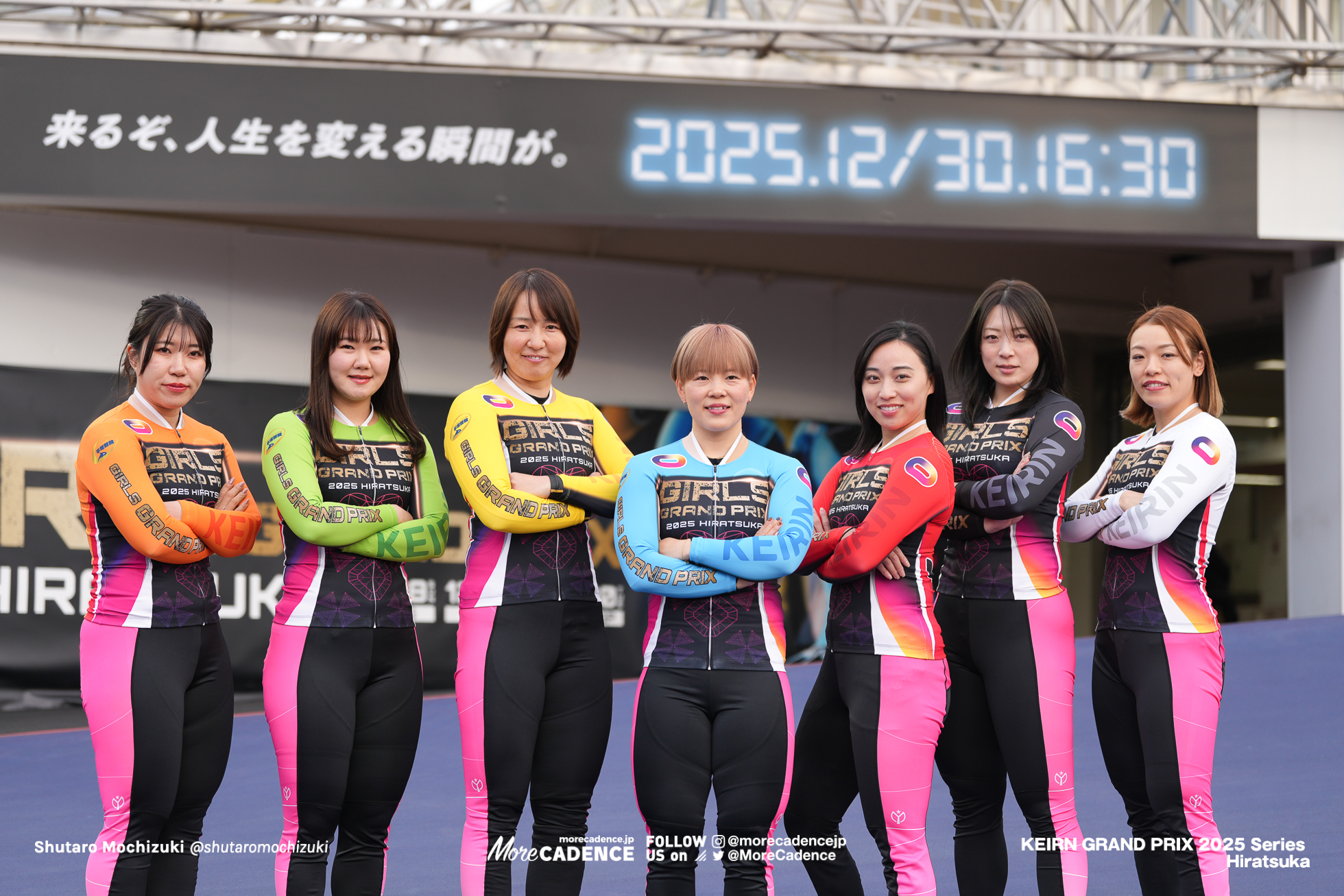 佐藤水菜, 児玉碧衣, 久米詩, 梅川風子, 尾崎睦, 坂口楓華, 山原さくら, ガールズグランプリ2025, 前検, 平塚競輪場