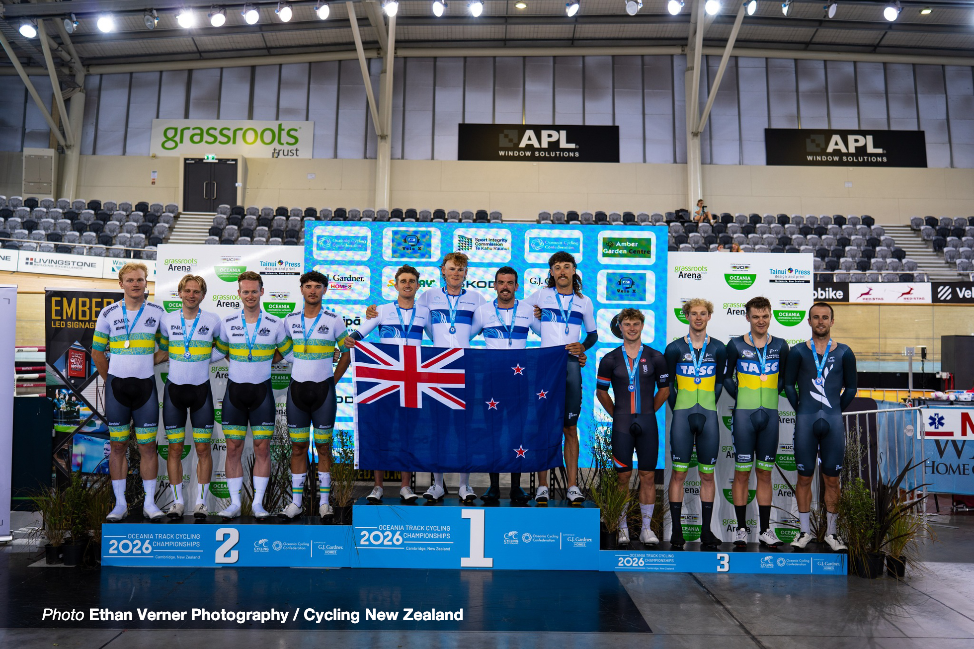男子チームパシュート, Men Team Pursuit, 2026オセアニア選手権トラック, 2026 OceaniaTrack Cycling Championships