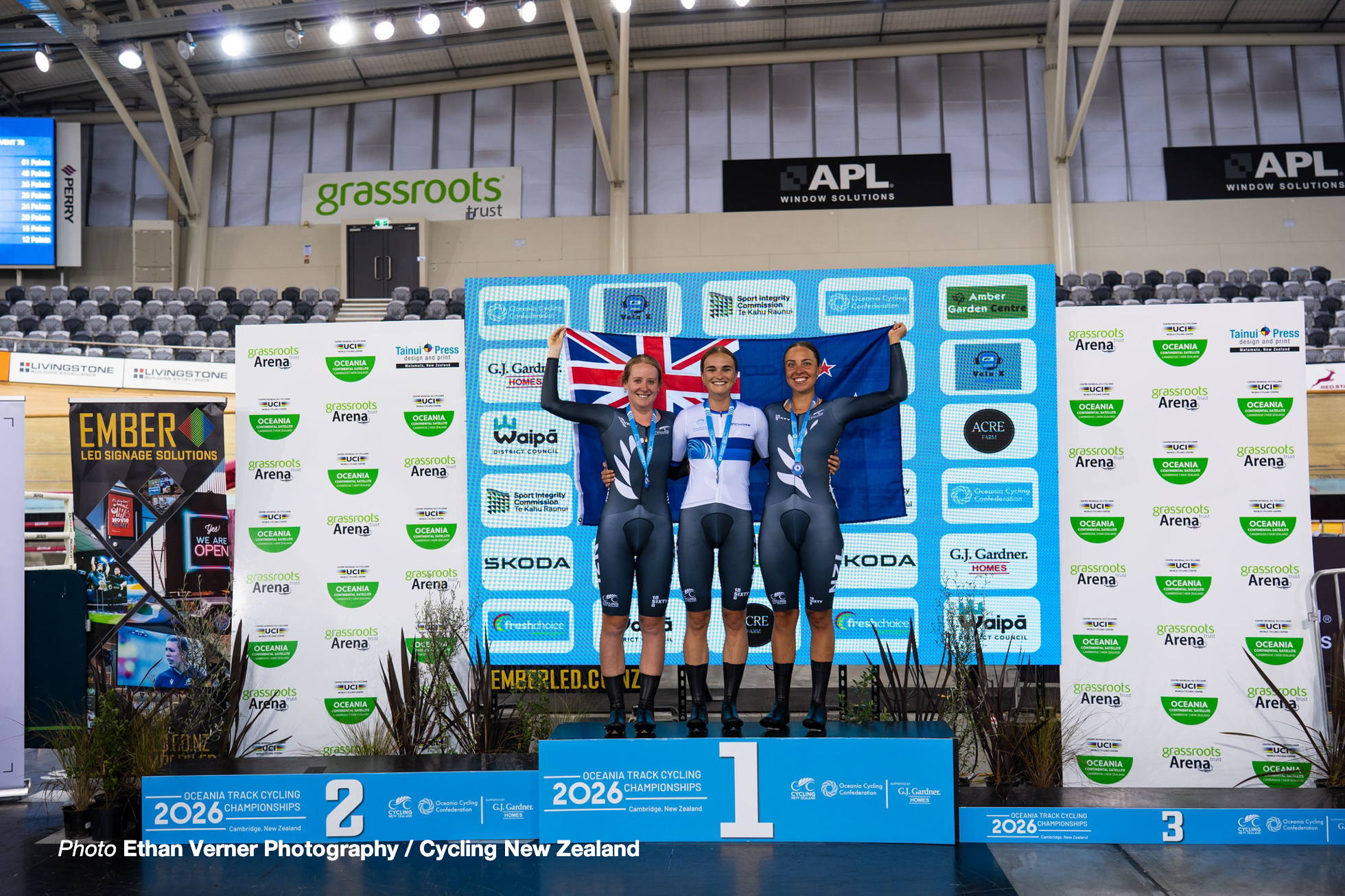 女子オムニアム, Women Omnium, 2026オセアニア選手権トラック, 2026 OceaniaTrack Cycling Championships