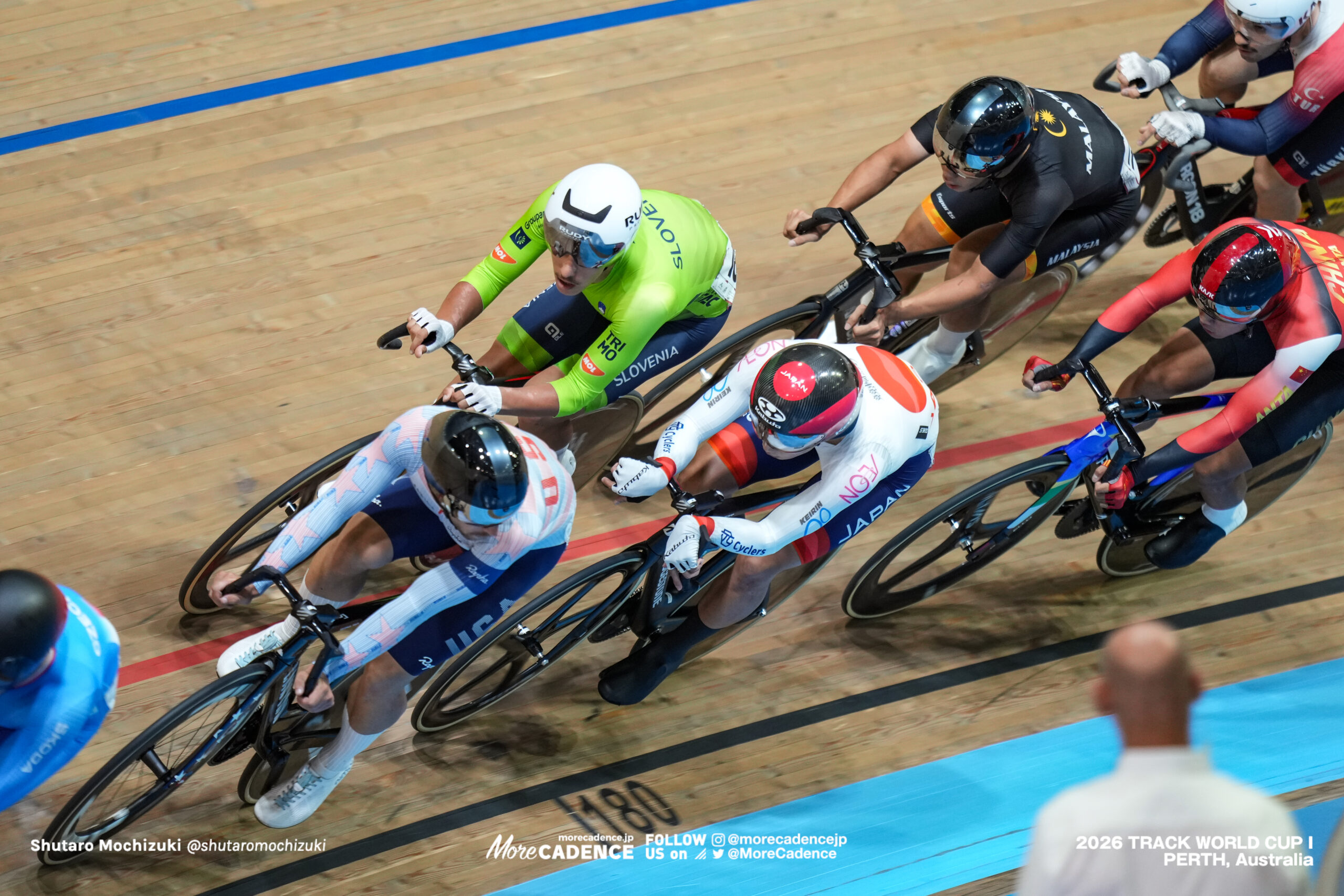 梅澤幹太, UMEZAWA Kanta, JPN, ネイツ・ピーターリン, PETERLIN Nejc, SLO, 男子エリミネーション, MEN Elite Elimination, 2026ワールドカップ第1戦, オーストラリア, パース, 2026 UCI Track World Cup, Round 1, Perth, Australia