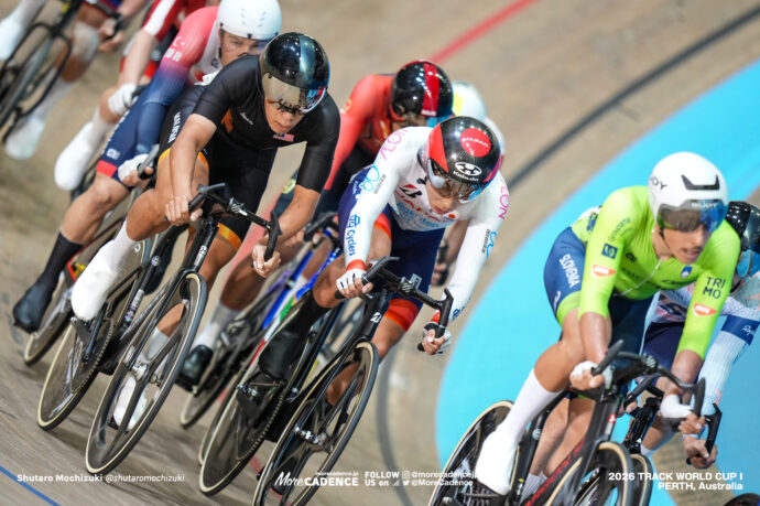 梅澤幹太, UMEZAWA Kanta, JPN, ラウ・ニュージョー, JOE LAU New, MAS, 男子エリミネーション, MEN Elite Elimination, 2026ワールドカップ第1戦, オーストラリア, パース, 2026 UCI Track World Cup, Round 1, Perth, Australia