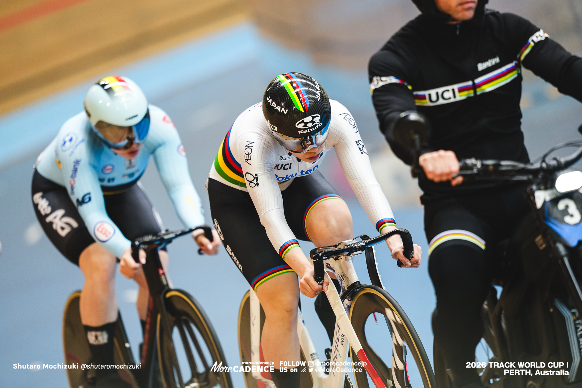 佐藤水菜, SATO Mina, JPN, 女子ケイリン, 1回戦, WOMEN Elite Keirin, First Round, 2026ワールドカップ第1戦, オーストラリア, パース, 2026 UCI Track World Cup, Round 1, Perth, Australia