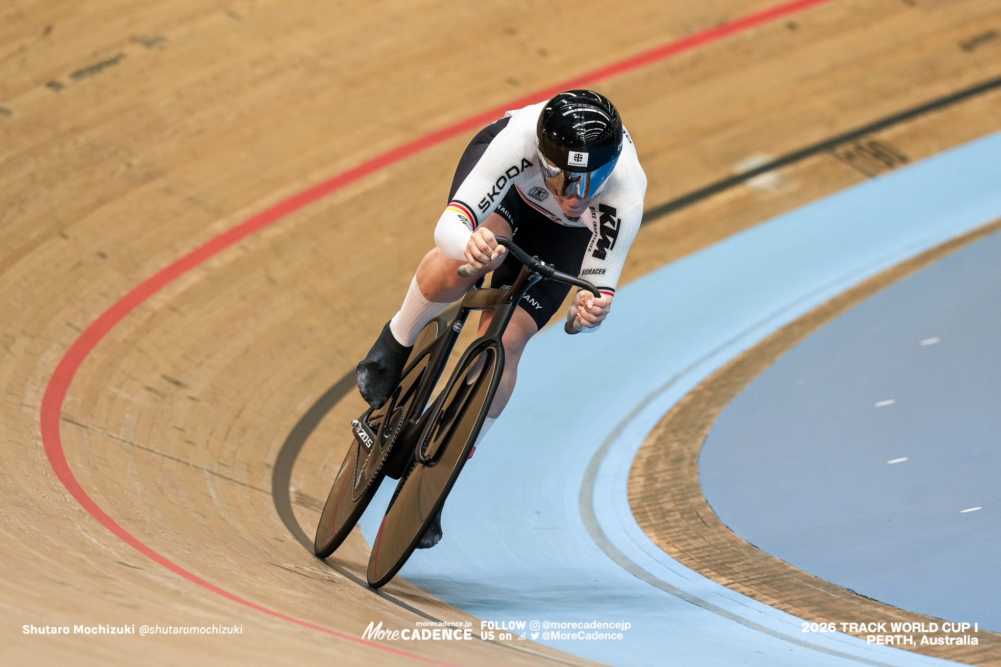ポーリン・グラボッシュ, GRABOSCH Pauline Sophie, GER, 女子スプリント, 200mFTT 予選, WOMEN Elite Sprint, Qualifying, 2026ワールドカップ第1戦, オーストラリア, パース, 2026 UCI Track World Cup, Round 1, Perth, Australia