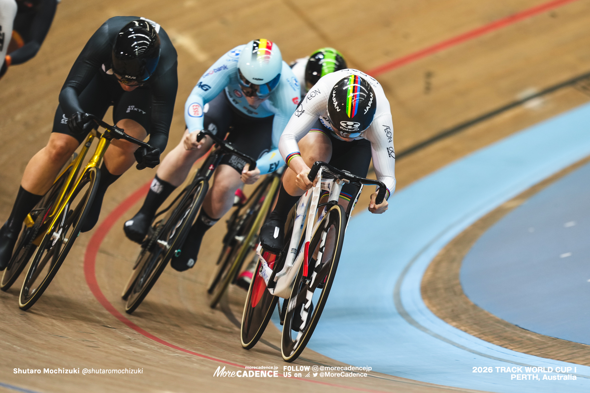 佐藤水菜, SATO Mina, JPN, エリース・アンドリュース, ANDREWS Ellesse, NZL, 女子ケイリン, 1回戦, WOMEN Elite Keirin, First Round, 2026ワールドカップ第1戦, オーストラリア, パース, 2026 UCI Track World Cup, Round 1, Perth, Australia