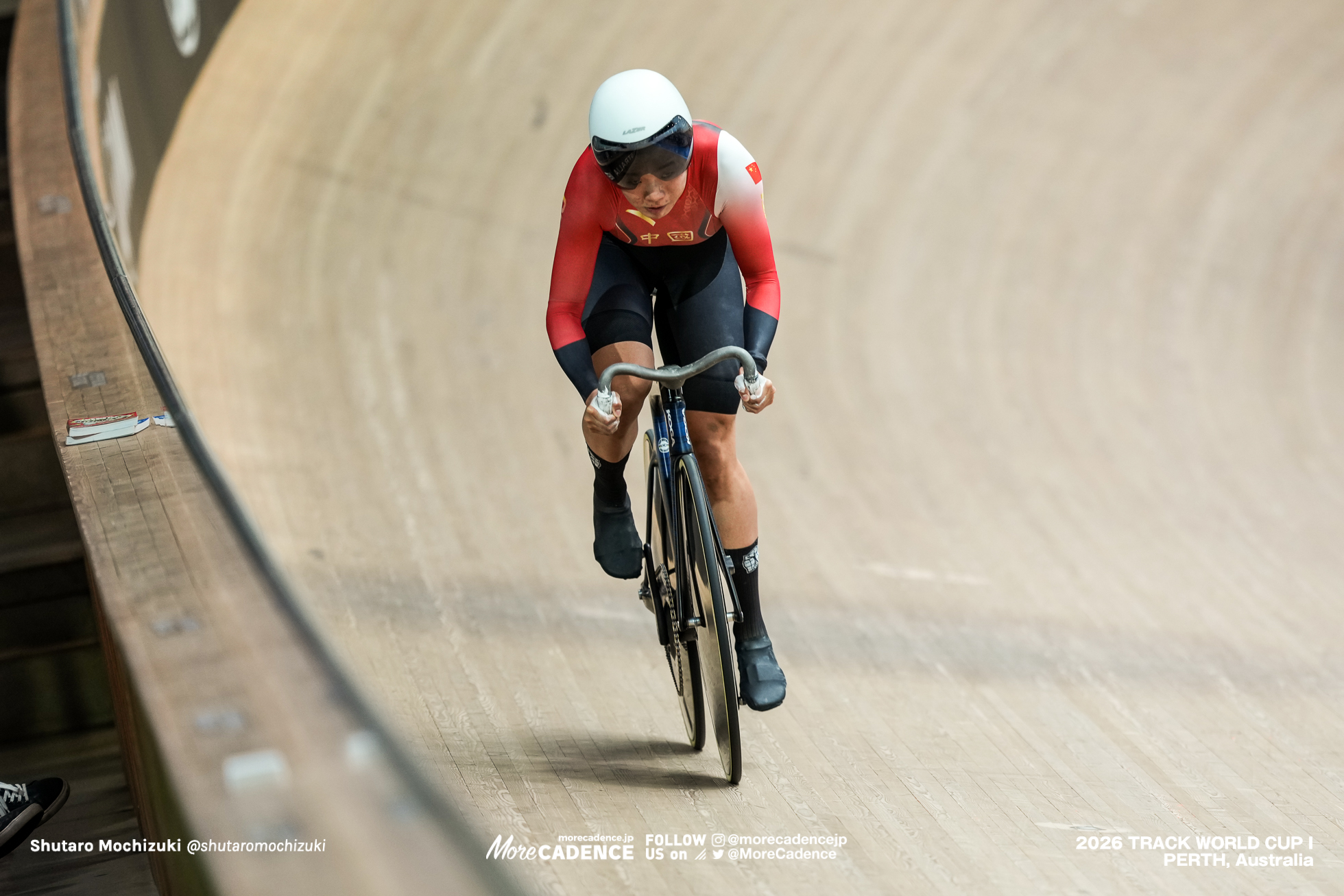 苑丽颖 ユアン・リイン, YUAN Liying, CHN, 女子スプリント, 200mFTT 予選, WOMEN Elite Sprint, Qualifying, 2026ワールドカップ第1戦, オーストラリア, パース, 2026 UCI Track World Cup, Round 1, Perth, Australia