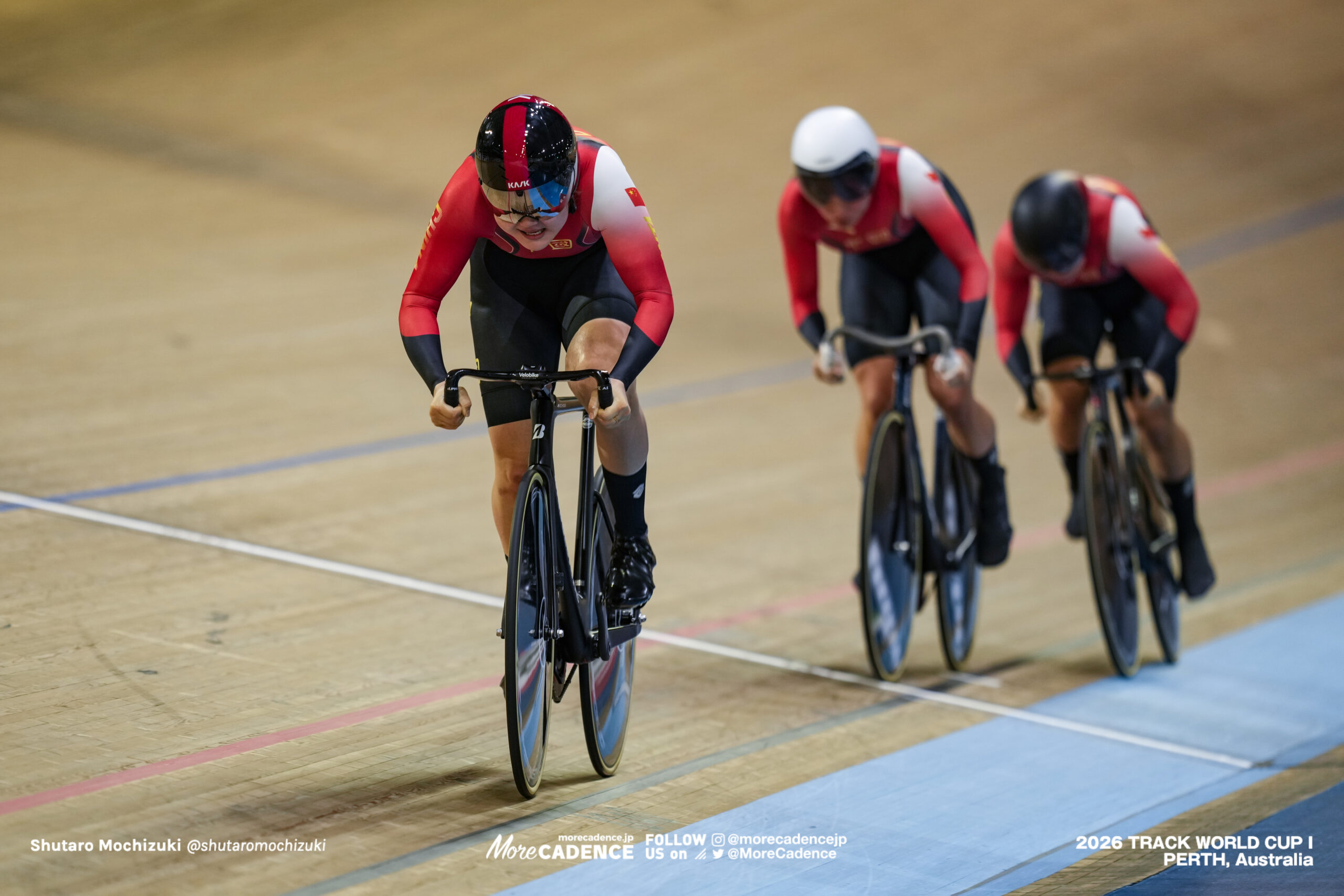 ルオ・シュエハン, LUO Xuehuang, CHN, 女子チームスプリント, WOMEN Elite Team Sprint, 2026ワールドカップ第1戦, オーストラリア, パース, 2026 UCI Track World Cup, Round 1, Perth, Australia