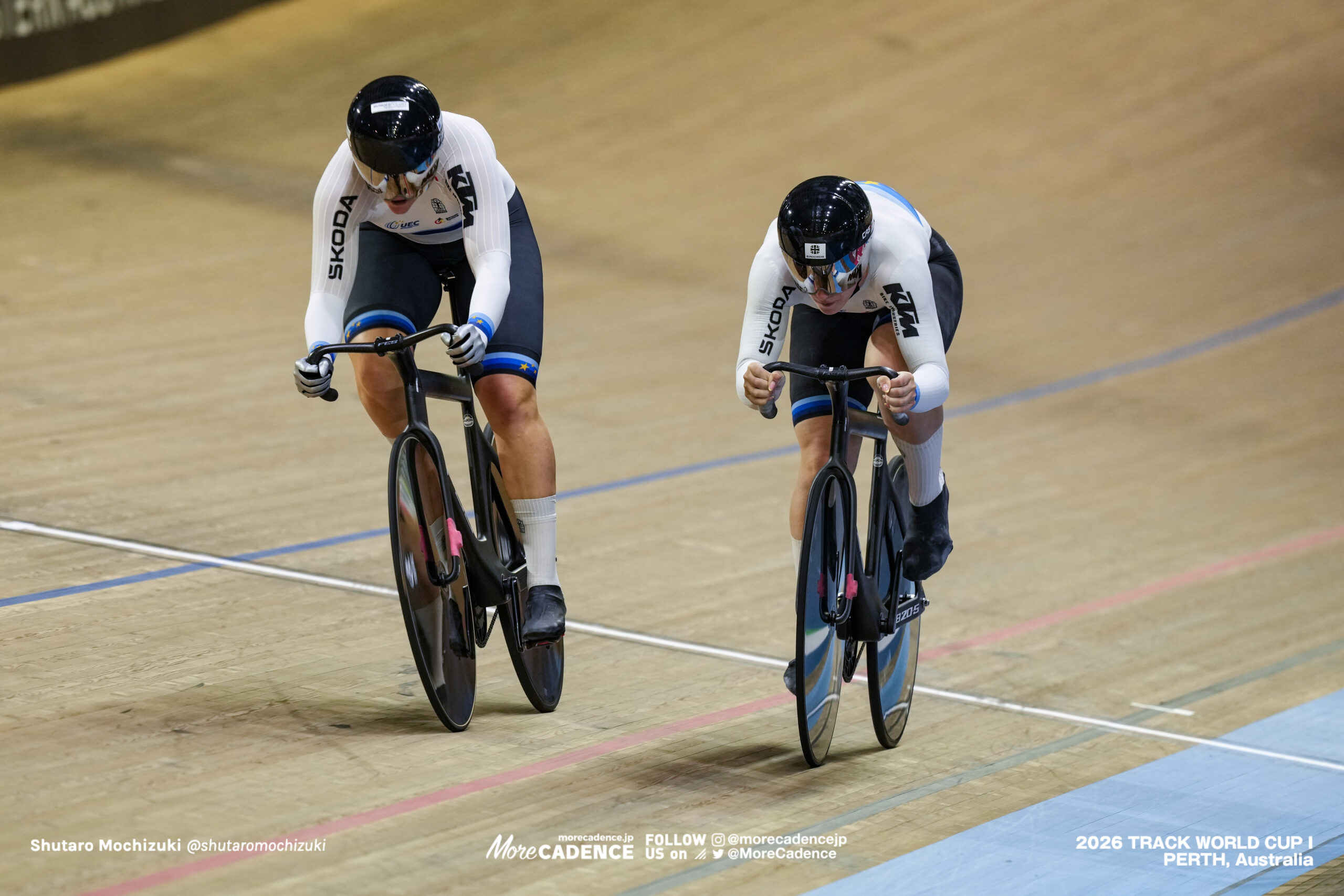 リー ソフィー・フリードリッヒ, FRIEDRICH Lea Sophie, GER, ポーリン・グラボッシュ, GRABOSCH Pauline Sophie, GER, 女子チームスプリント, WOMEN Elite Team Sprint, 2026ワールドカップ第1戦, オーストラリア, パース, 2026 UCI Track World Cup, Round 1, Perth, Australia