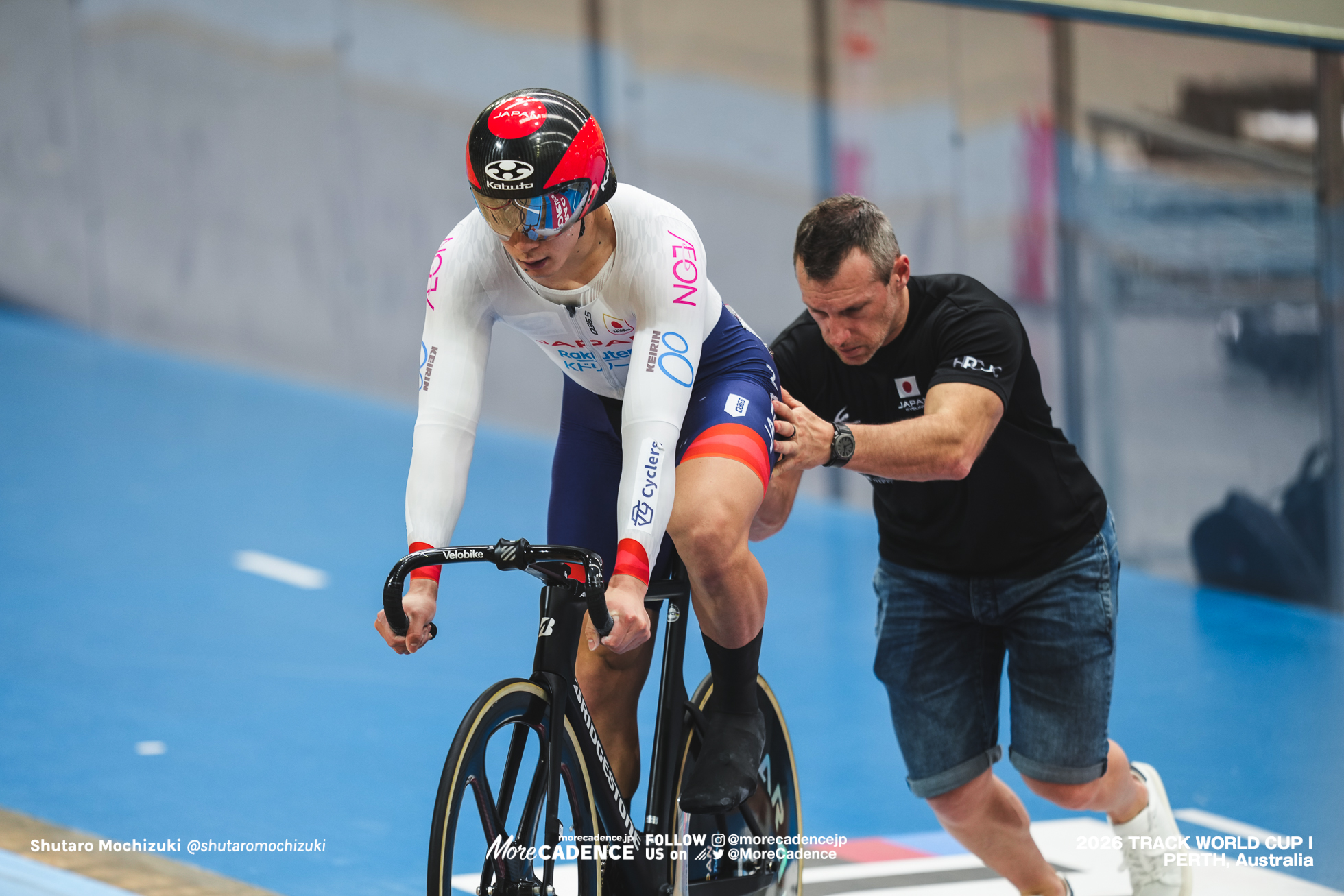 三神遼矢, MIKAMI Ryoya, JPN, 男子スプリント, 2回戦, MEN Elite Sprint, 1/8 Finals, 2026ワールドカップ第1戦, オーストラリア, パース, 2026 UCI Track World Cup, Round 1, Perth, Australia