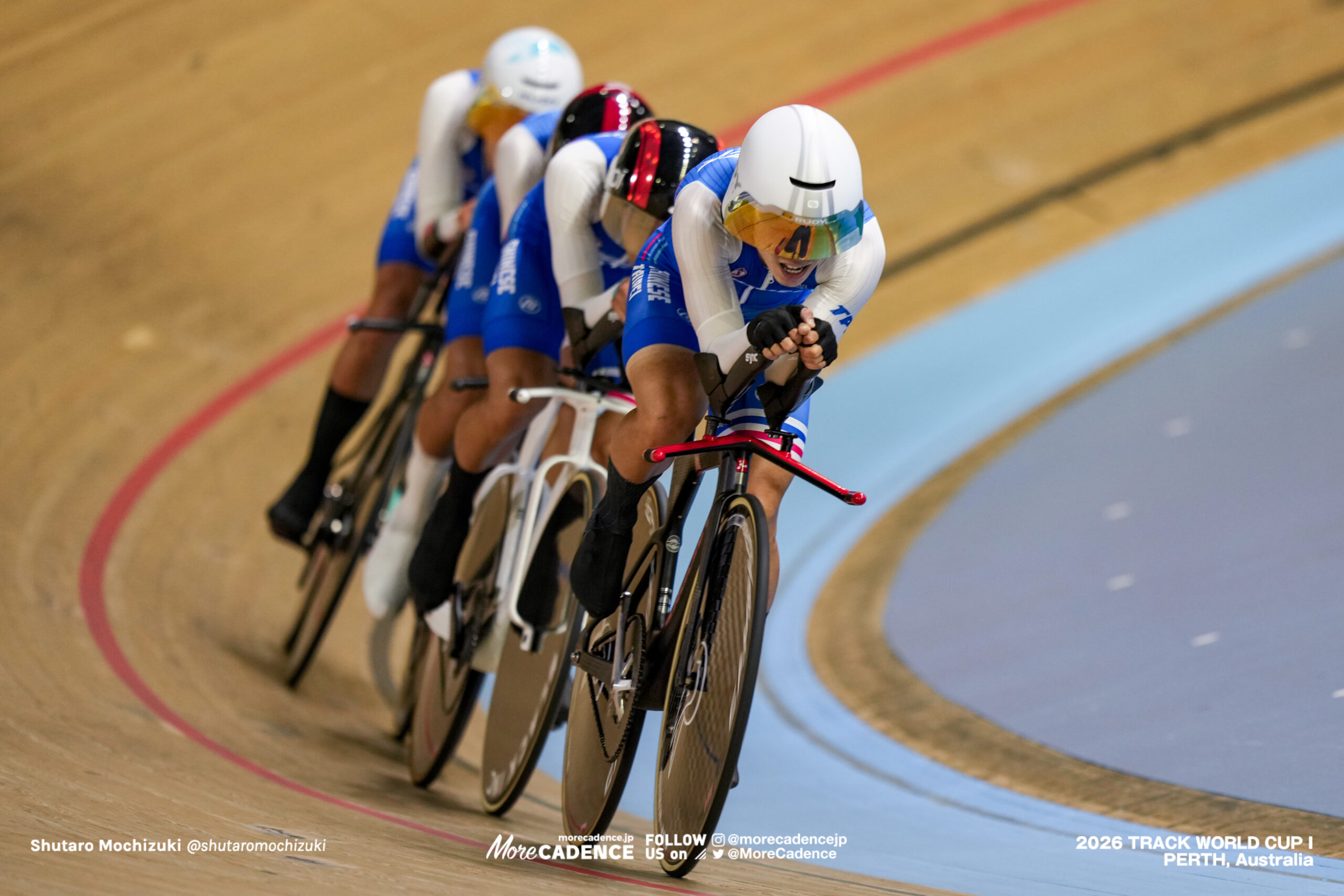 リー・ジンフン, LI Jing Feng, TPE, チー・ハオトゥ, TU Chih Hao, TPE, チャン・シーシェン, CHANG Chih Sheng, TPE, シュ・シールー, XU Shi Ru, TPE, 男子チームパシュート, MEN Elite Team Pursuit, 2026ワールドカップ第1戦, オーストラリア, パース, 2026 UCI Track World Cup, Round 1, Perth, Australia