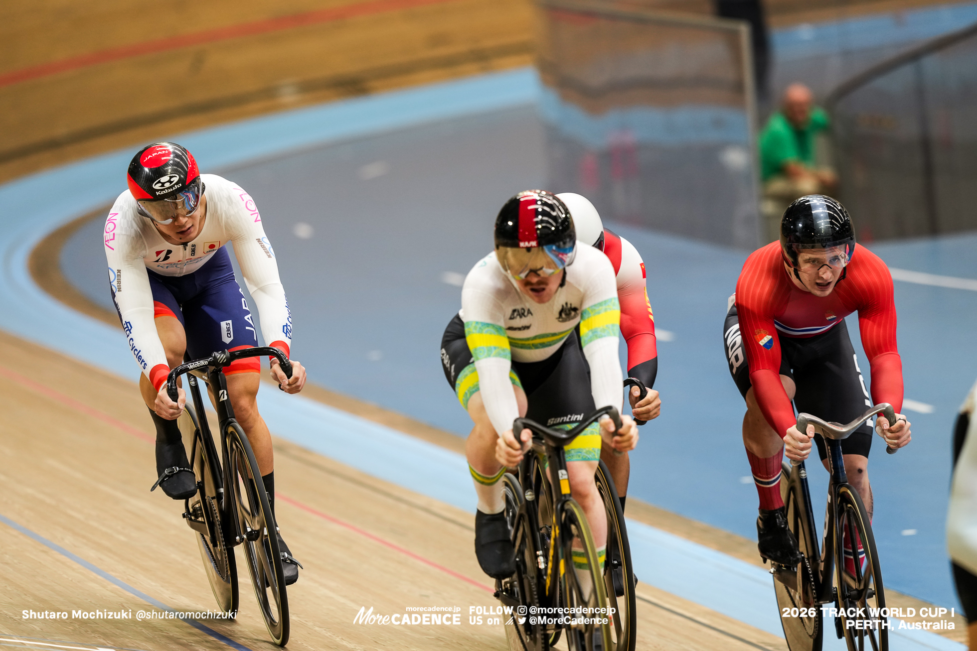 三神遼矢, MIKAMI Ryoya, JPN, 男子ケイリン, 1回戦, MEN Elite Keirin, First Round, 2026ワールドカップ第1戦, オーストラリア, パース, 2026 UCI Track World Cup, Round 1, Perth, Australia
