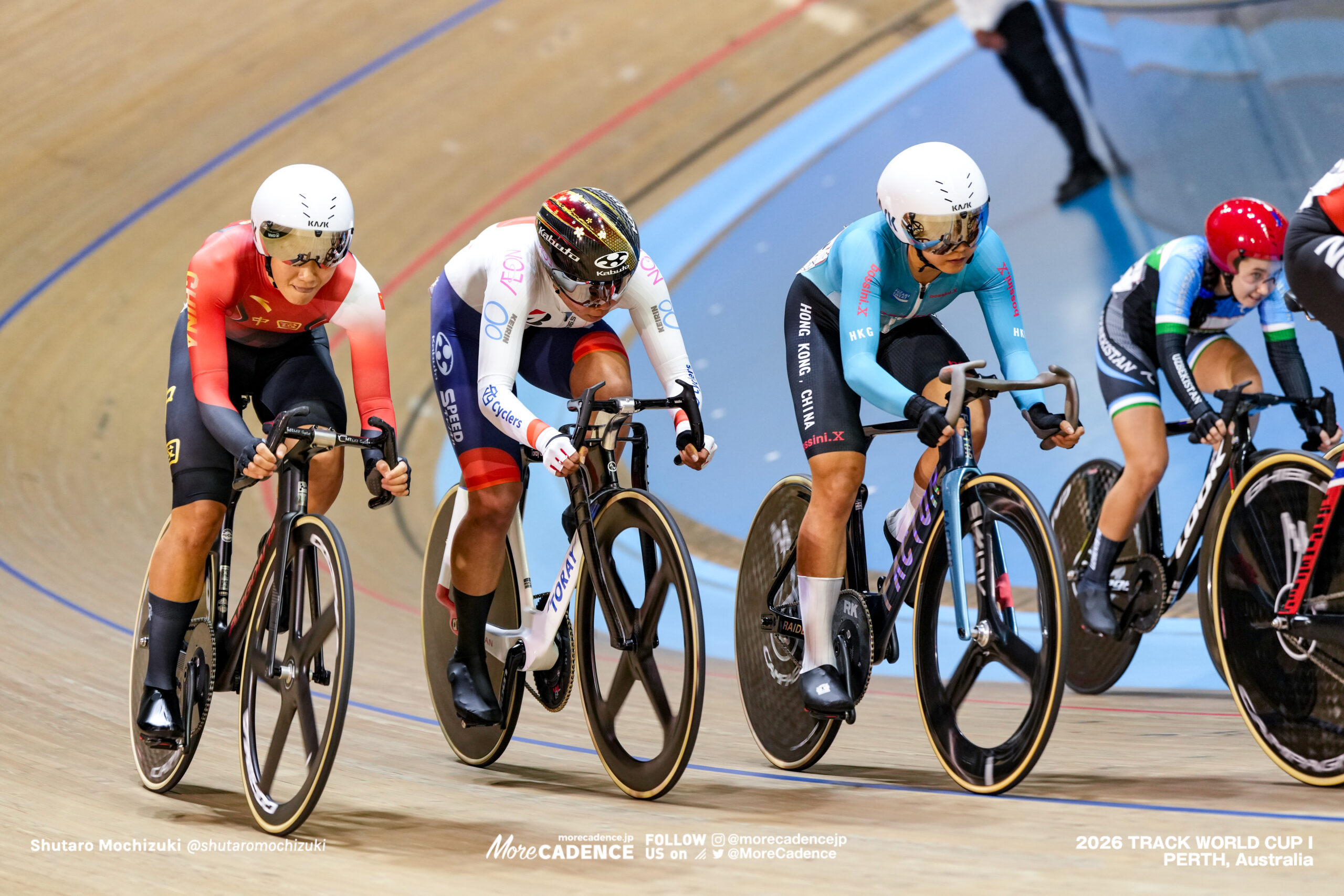 垣田真穂, KAKITA Maho, JPN, 李思穎 リー・ジーウィン, LEE Sze Wing, HKG, ニン・チェン, CHEN Ning, CHN, 女子エリミネーション, WOMEN Elite Elimination, 2026ワールドカップ第1戦, オーストラリア, パース, 2026 UCI Track World Cup, Round 1, Perth, Australia