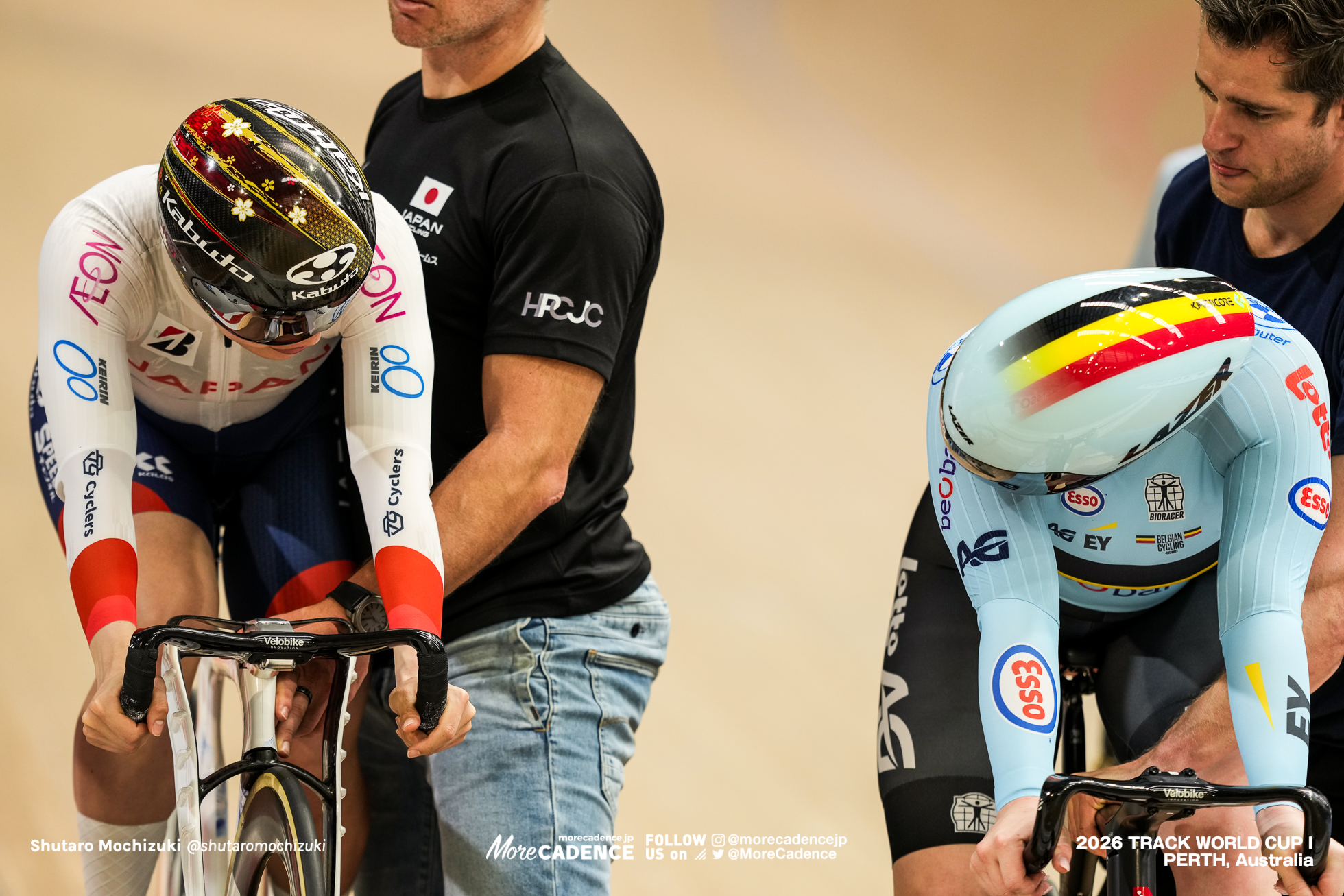 佐藤水菜, SATO Mina, JPN, ニッキー・デグレンデル, DEGRENDELE Nicky, BEL, 女子スプリント, 2回戦, WOMEN Elite Sprint, 1/8 Finals, 2026ワールドカップ第1戦, オーストラリア, パース, 2026 UCI Track World Cup, Round 1, Perth, Australia