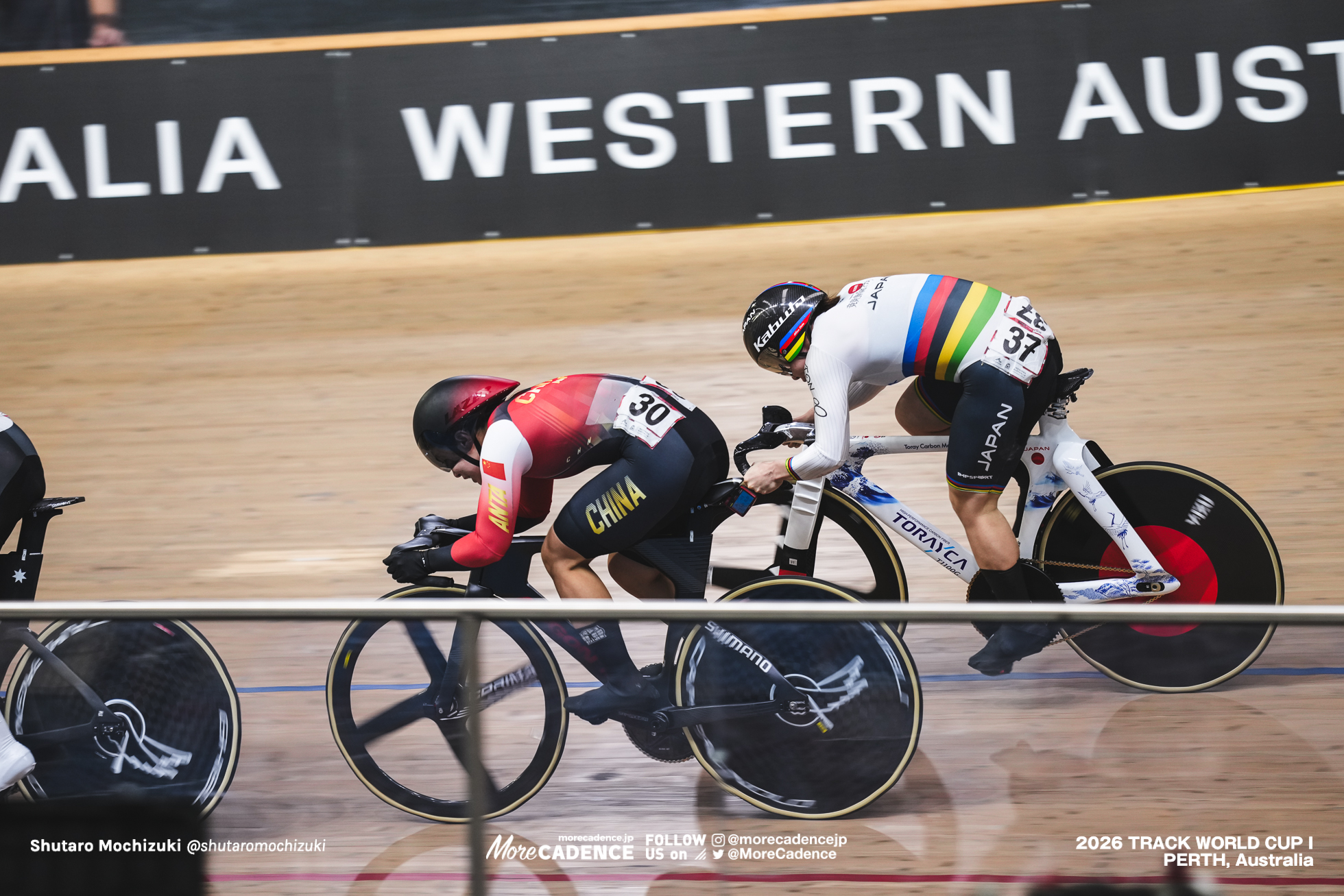 佐藤水菜, SATO Mina, JPN, ワン・リーファン, WANG Lijuan, CHN, 女子ケイリン, 2回戦, WOMEN Elite Keirin, Second Round, 2026ワールドカップ第1戦, オーストラリア, パース, 2026 UCI Track World Cup, Round 1, Perth, Australia